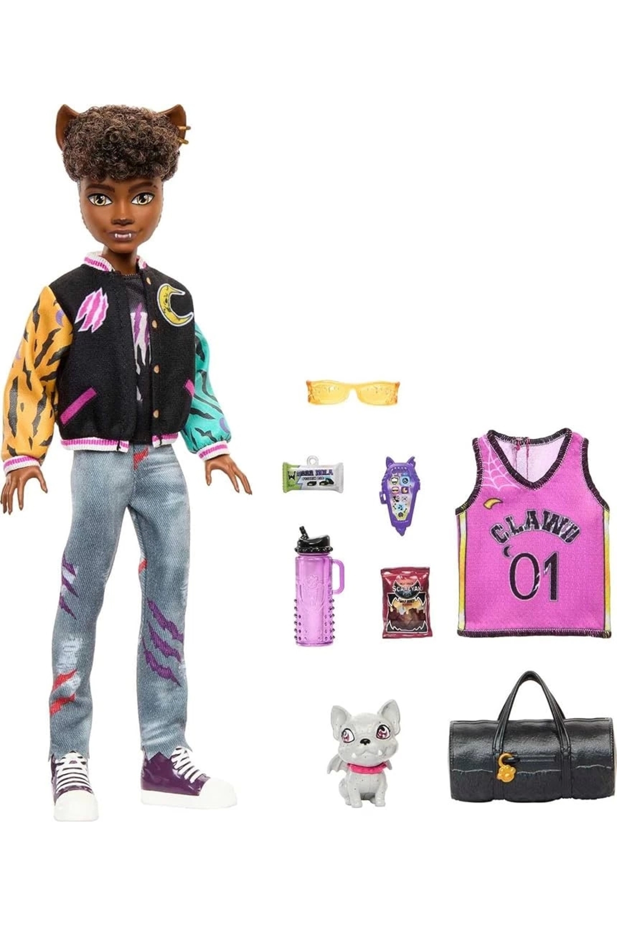 MONSTER HIGH Acayip Havalı Arkadaşlar HPD53 - Clawd Wolf HNF65 fotoğrafı 2 (önizleme)