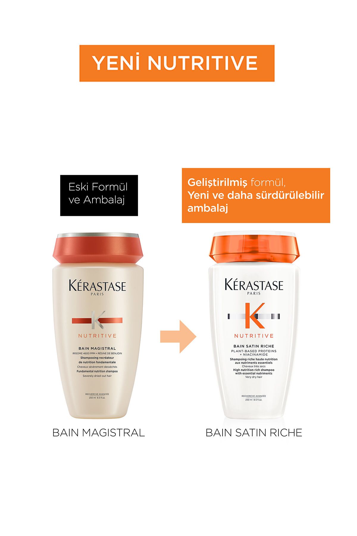 Kerastase Nutritive Bain Satin Riche Yoğun Nemlendirici Şampuan 250 ml-3