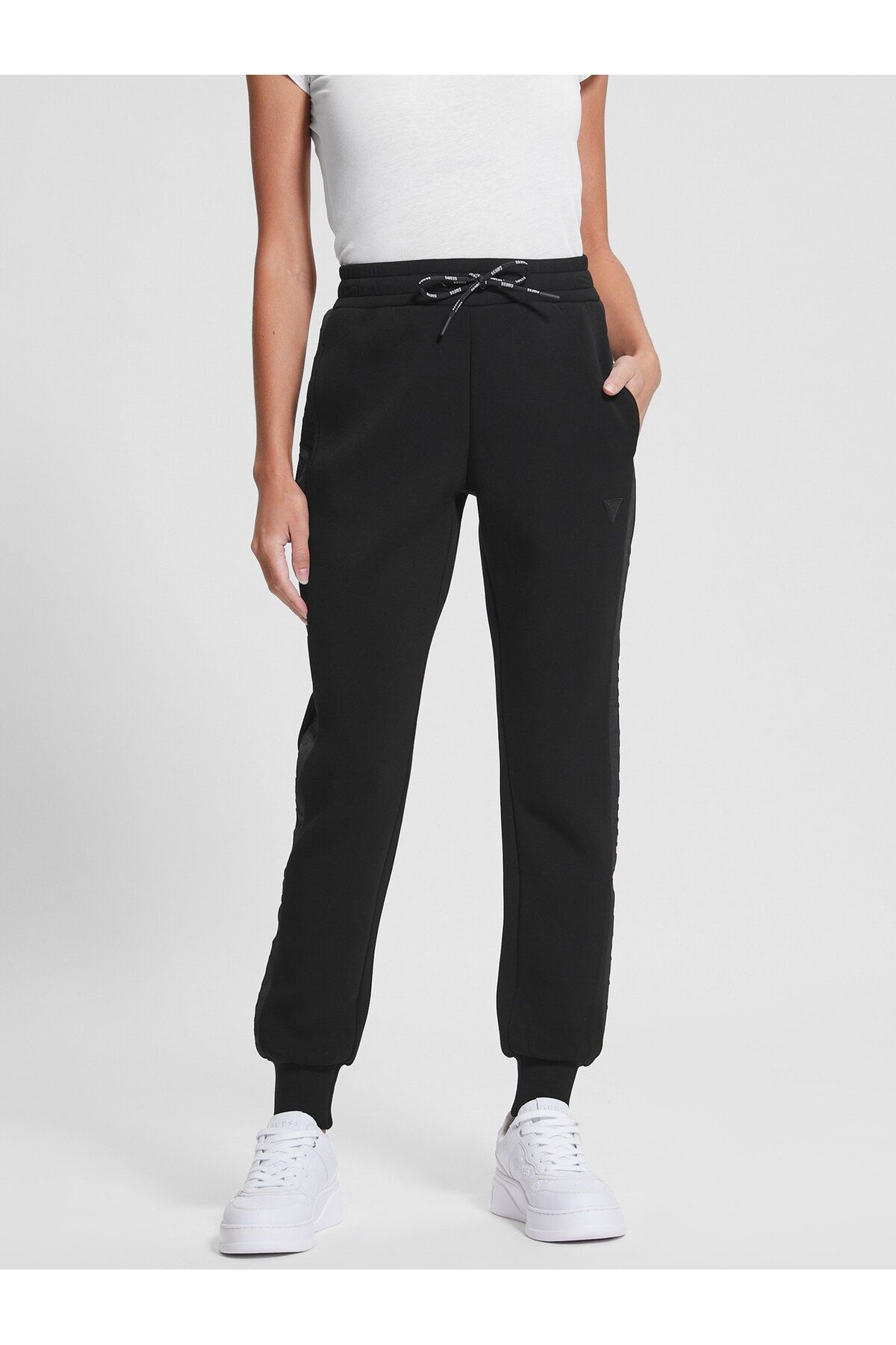 Guess-Women's Black Allie Jogger Sweatpants 1