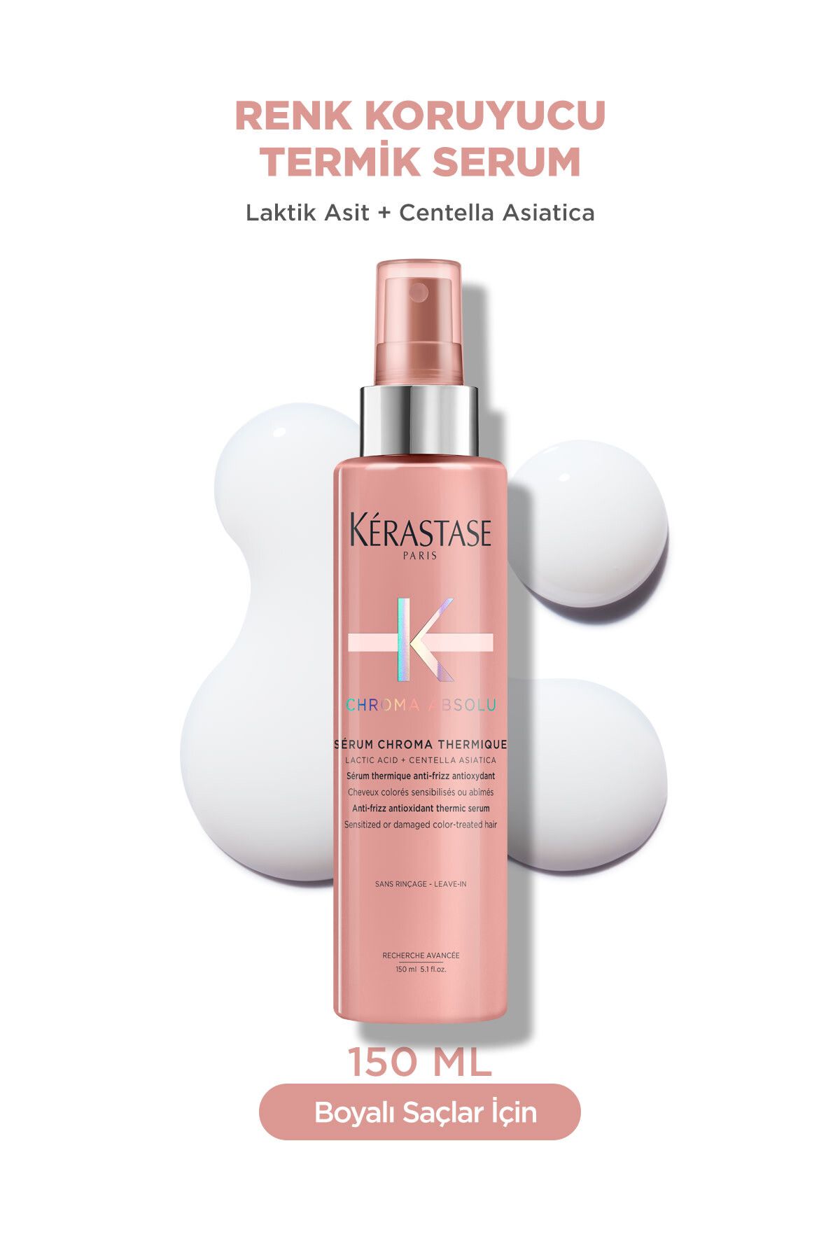 Kerastase Chroma Absolu Boyalı Saçlar Için Elektriklenme Karşıtı Antioksidanlı Termik Serum 150 ml-1