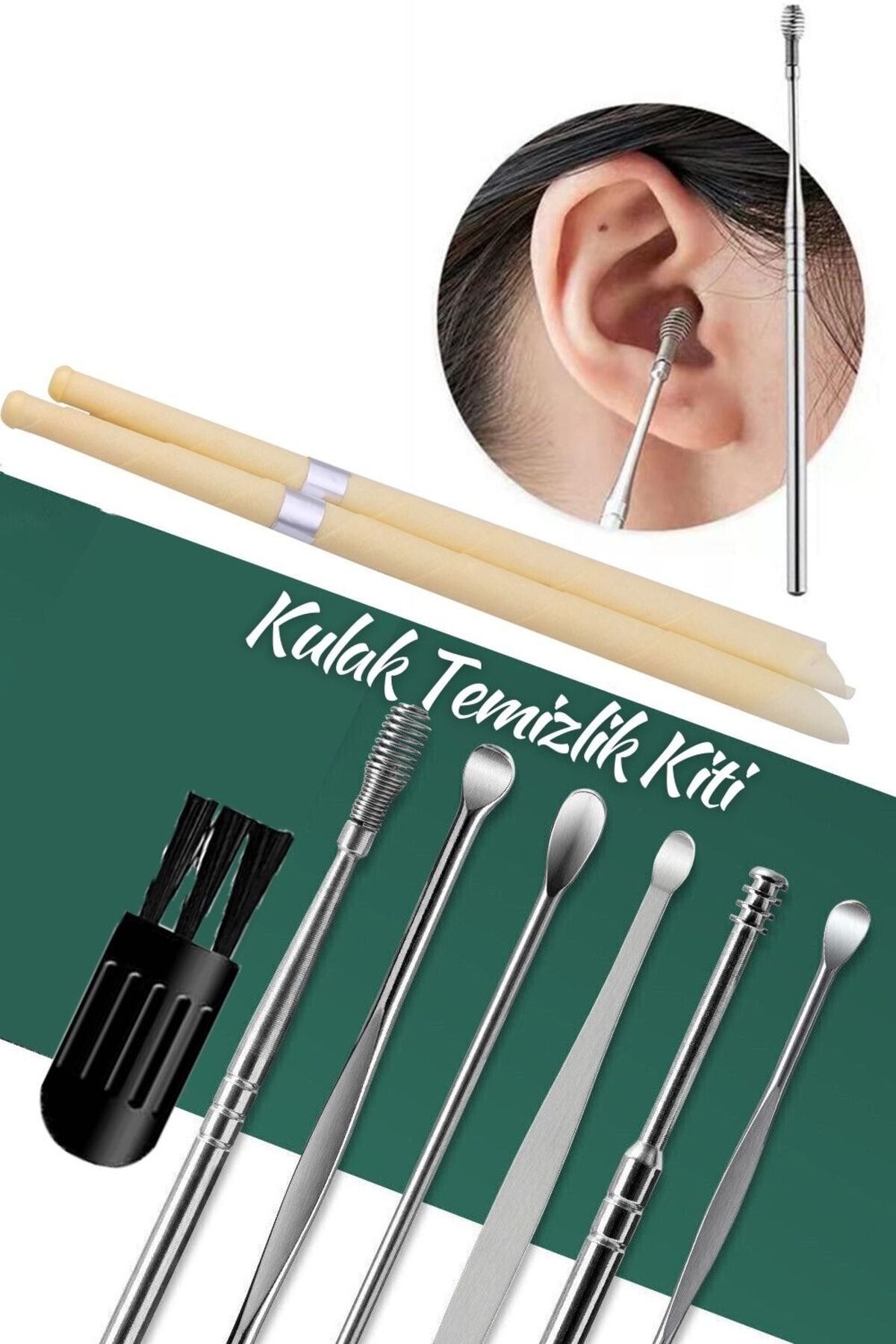 Takaz Global Kulak Temizleme Mumlu Kit 719348