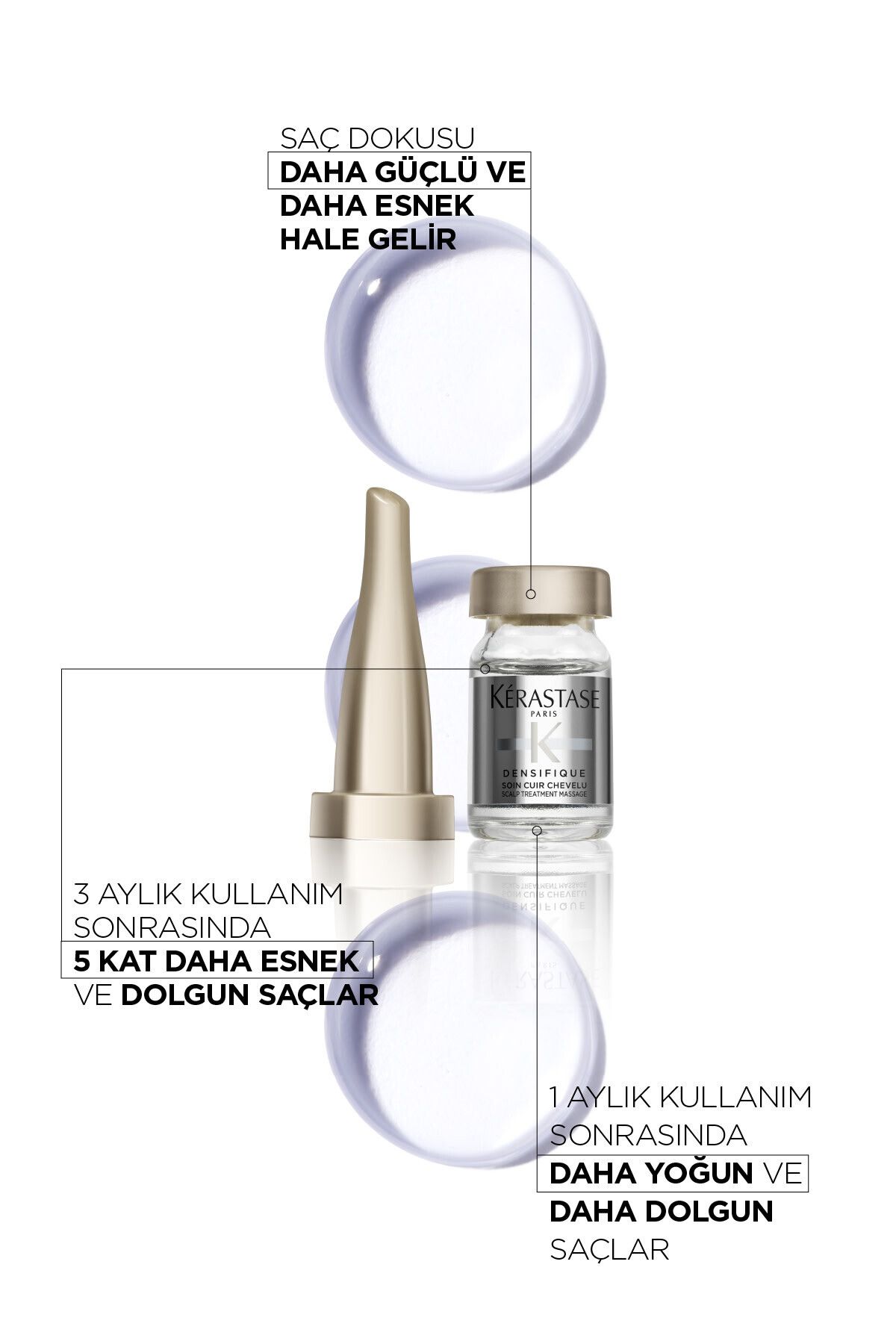 Kerastase Densifique Cure Densifique Yoğunluk Ve Dolgunluk Veren Bakım Kürü 6mlx30 6ml*30-2