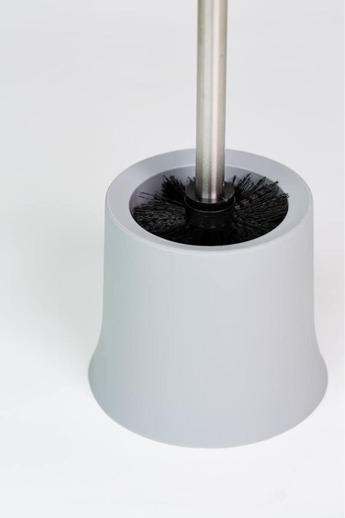 Saban-Gray Stainless Toilet Brush 2