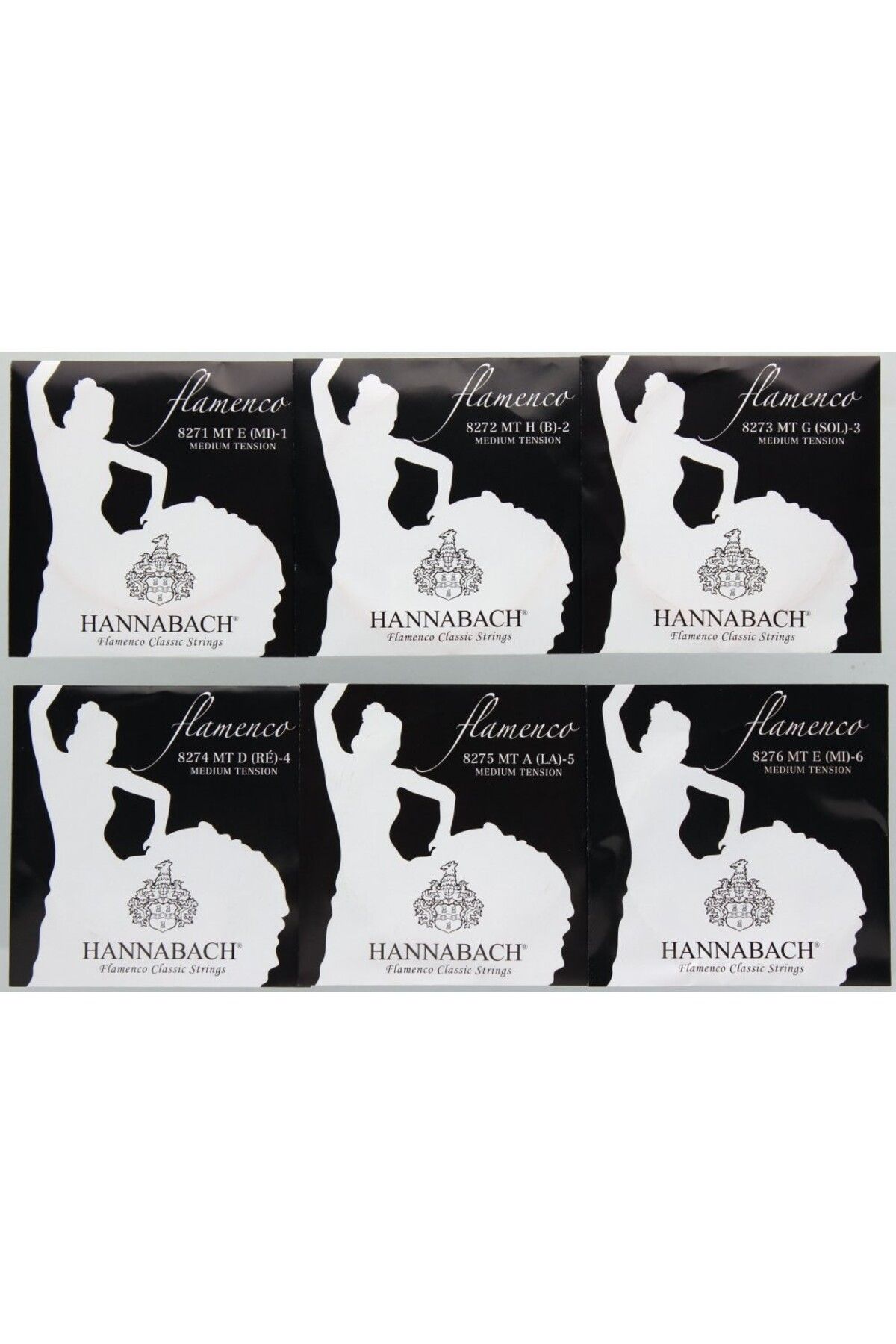 Hannabach-827 Mt Flamenco Guitar String 3