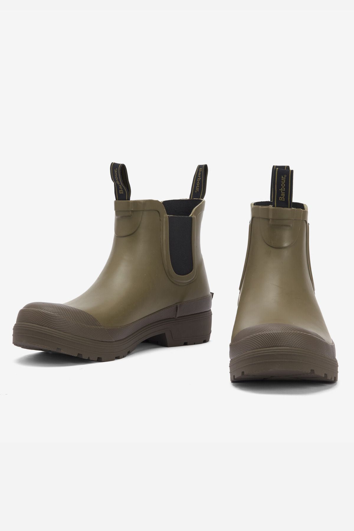 چکمه چند رنگ مردانه RAIN بوت پوتین OL92 زیتون Barbour