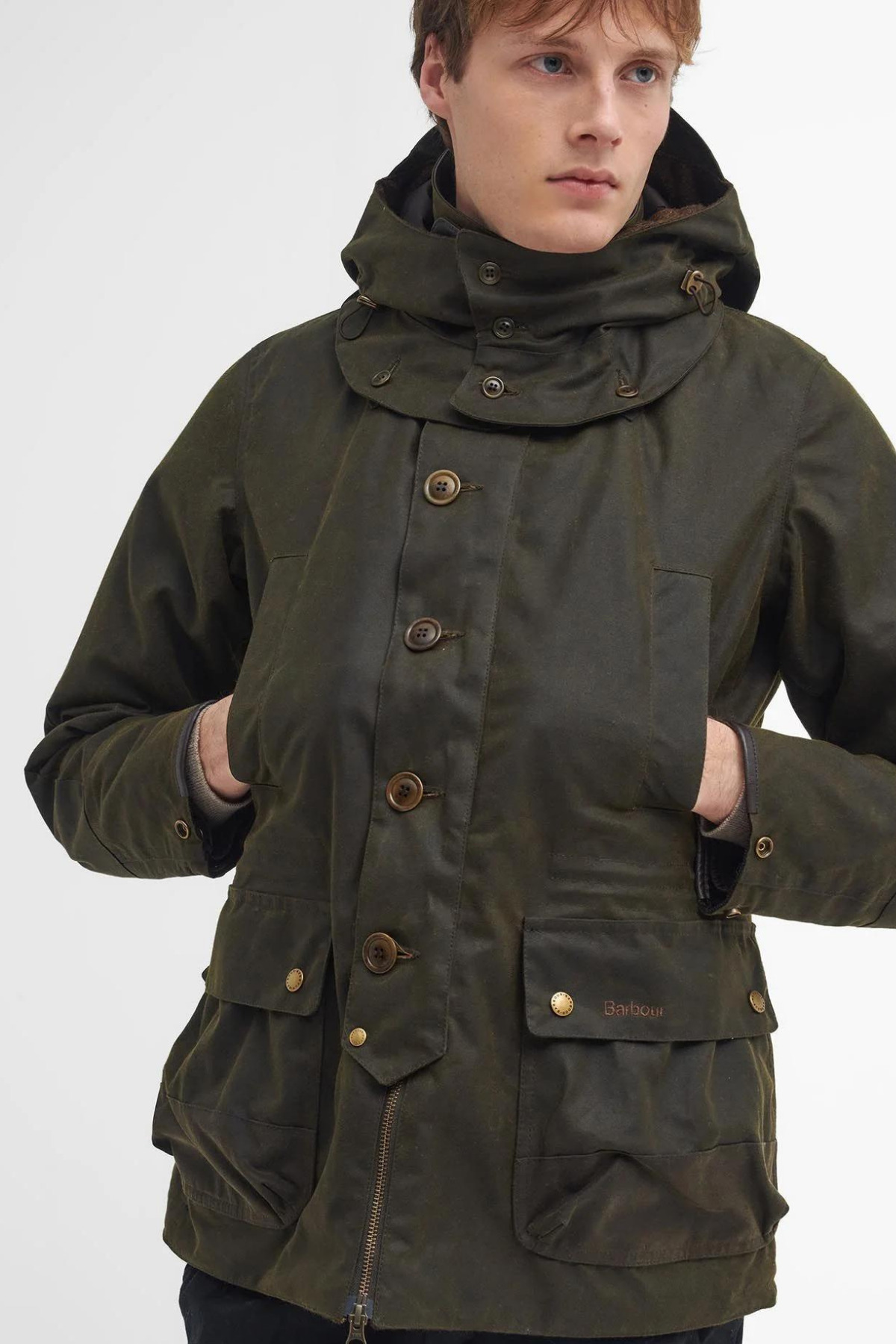 کت تک مردانه | باربور Barbour MWX2407-OL51O - تصویر 6