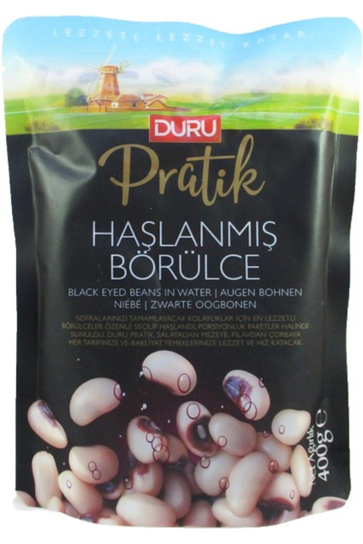 Duru Pratik Haşlanmış Börülce 400 gr