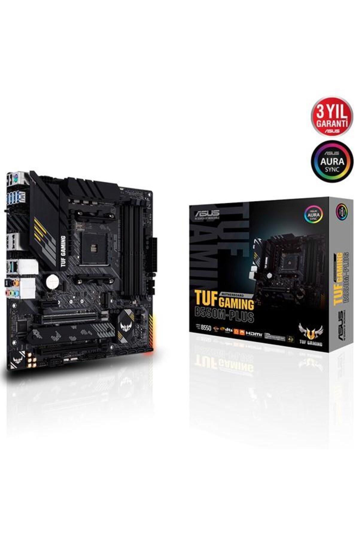 ASUS TUF B550M-PLUS GAMING DDR4 HDMI DP PCIe 16X v4.0 AM4 mATX
