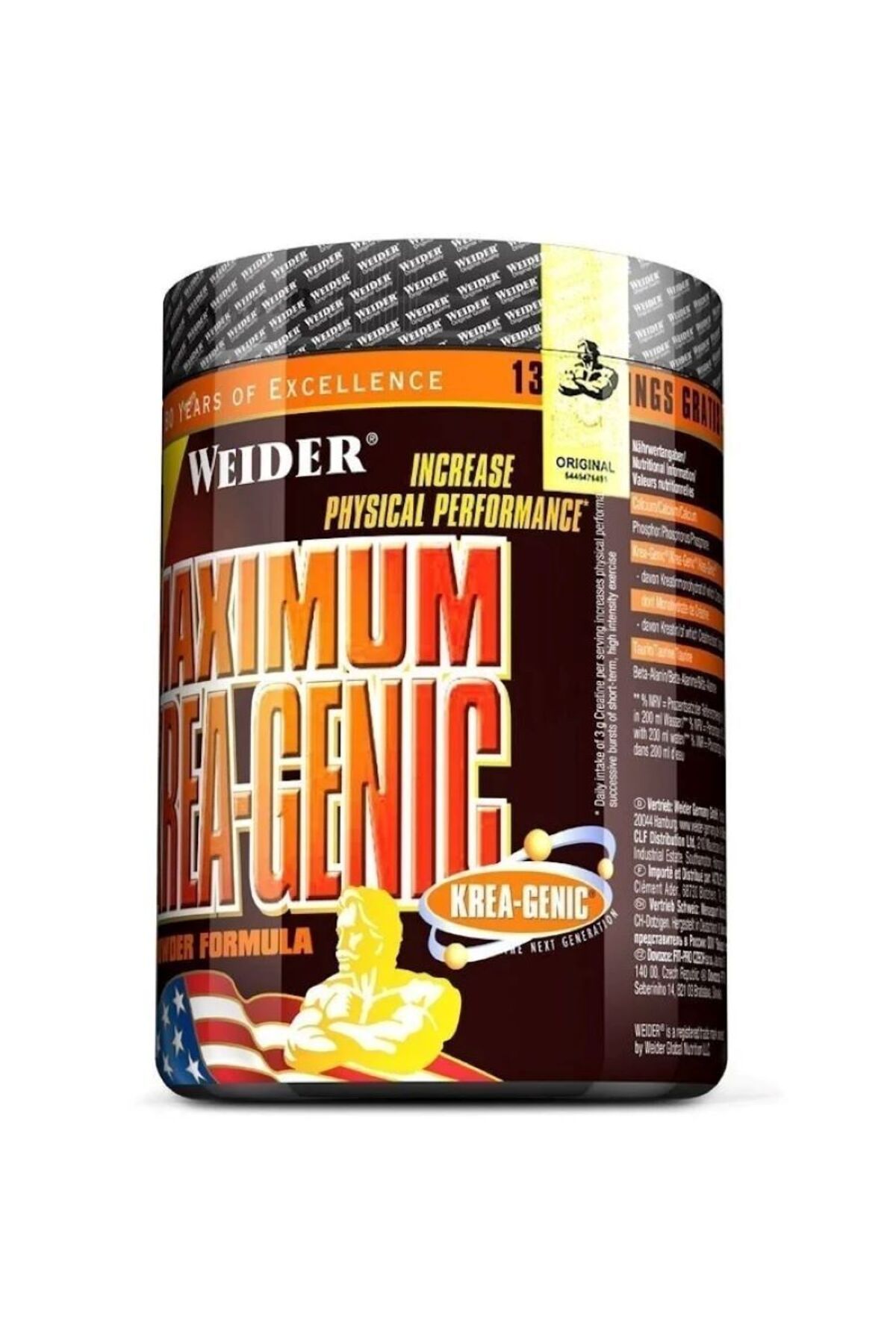 Weider Maximum Krea-Genic 554 Gr