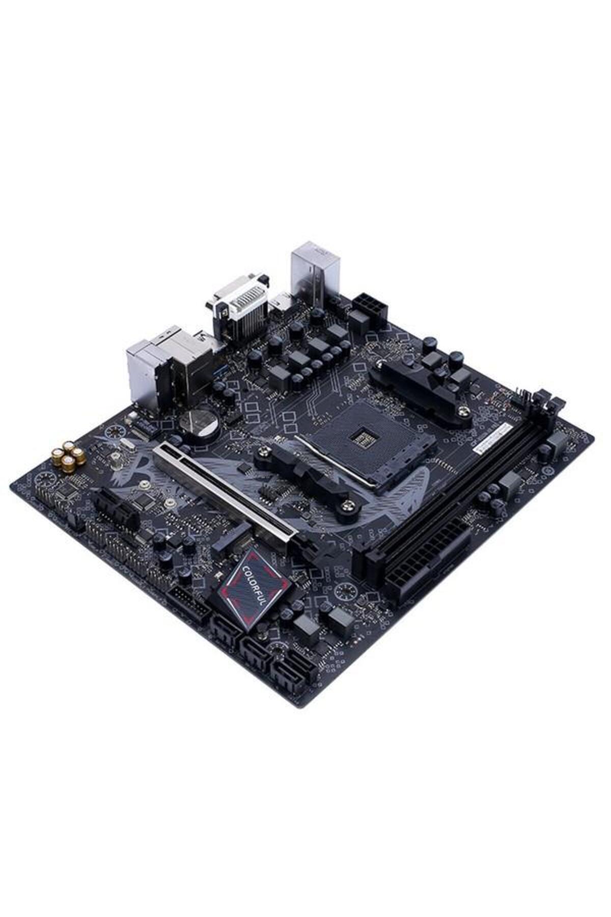Colorful-Battle-ax B550m-hd Pro V14 Ddr4 Hdmı Dvı Pcıe 16x V4.0 Am4 Matx 3