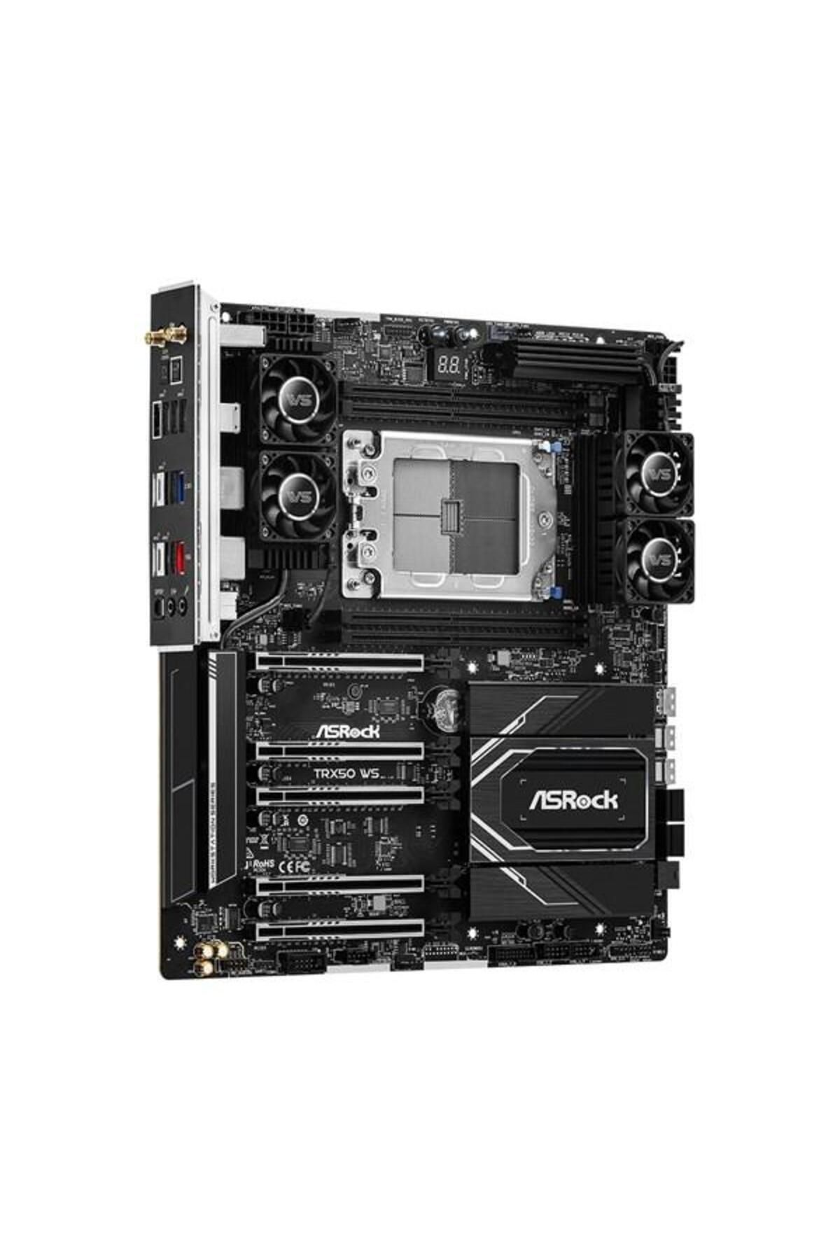 ASROCK-Trx50 Wifi-6e Ws Ecc Ddr5 10-gbe Lan PCIE 5.0 Str50 Atx 4