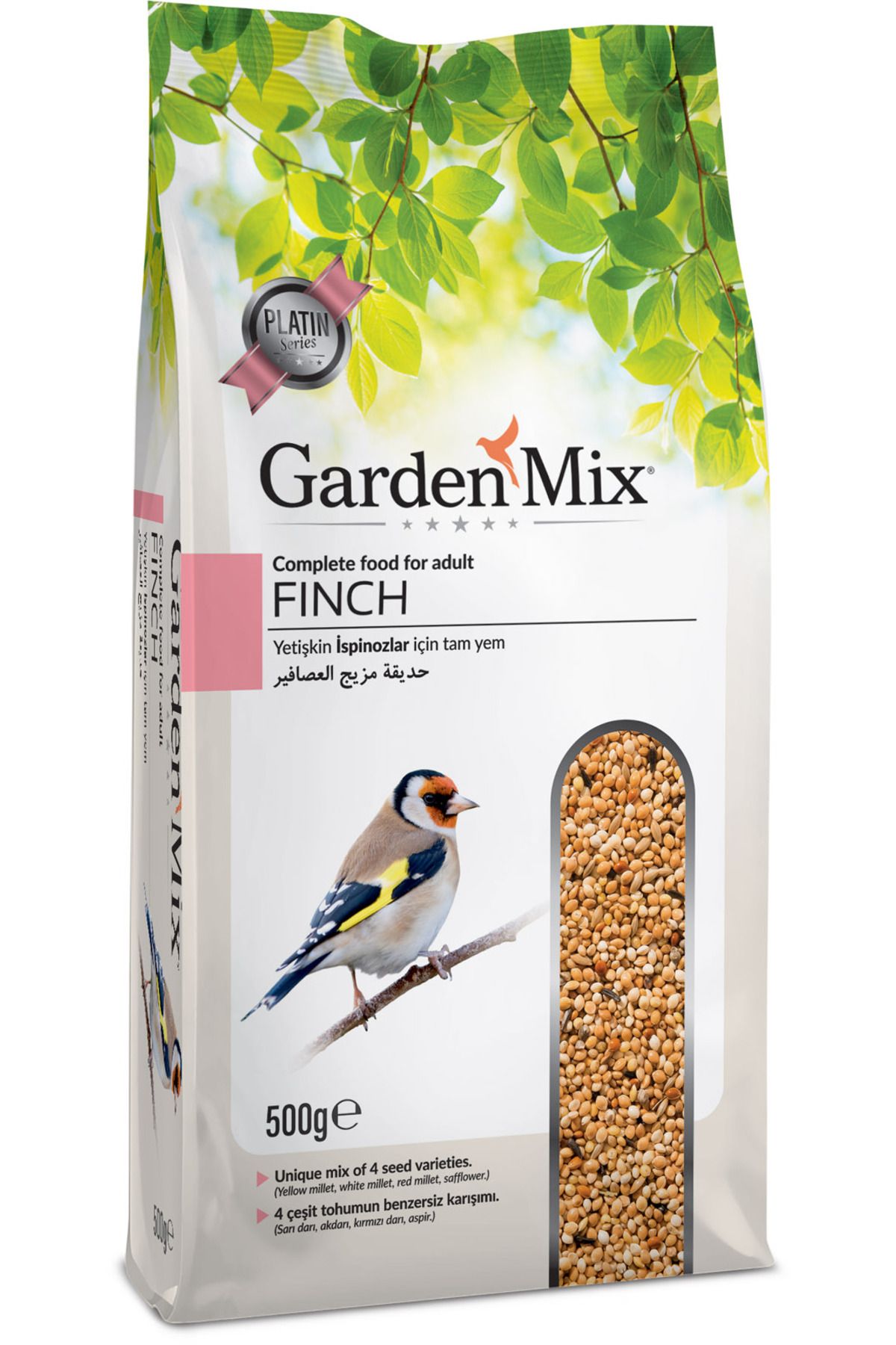 BilfolD Platin Hint Bülbülü Finch Yemi 500 gr