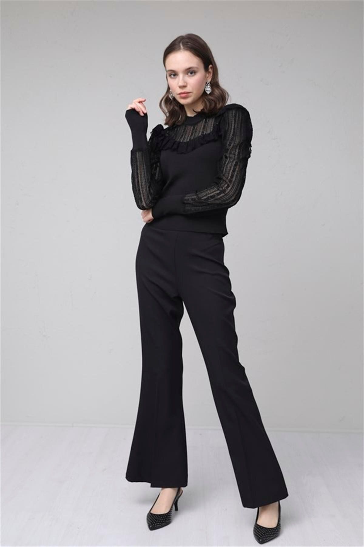 Katre-MOODBASIC SPANISH CREPE TROUSERS 5