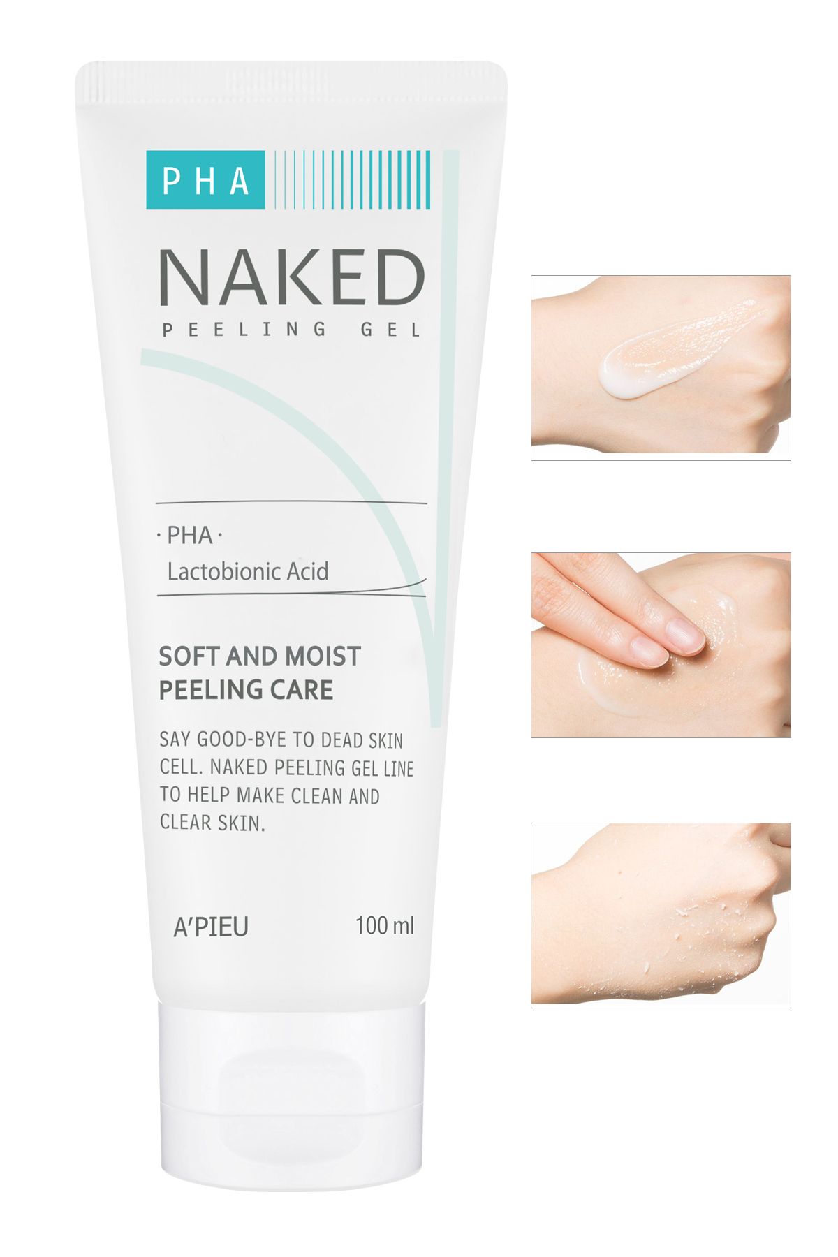 Missha Pha Içeren Hassas Ve Nemlendirici Peeling Jeli A'pıeu Naked Peeling Gel (PHA)