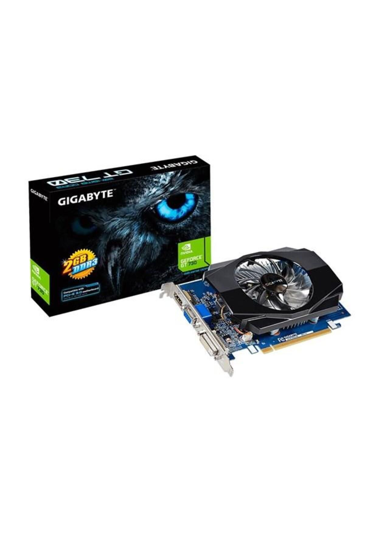 Gigabyte Gt730 2gb Gv-n730d3-2gı Ddr3 64bit Hdmı Dvı Pcıe 16x V2.0 Kutu Açık (OUTLET)