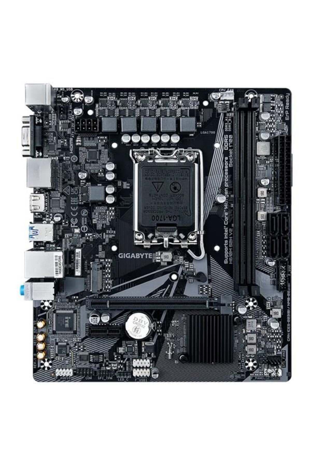 Gigabyte-H610M S2H V2 Ddr5 HDMI Dvi Dp Pcie 16X V4.0 1700P Matx 2