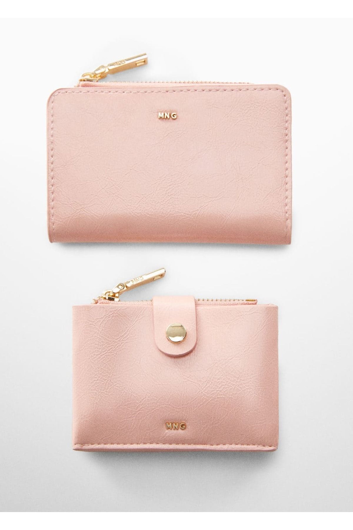 MANGO Woman-Embossed logo wallet 4
