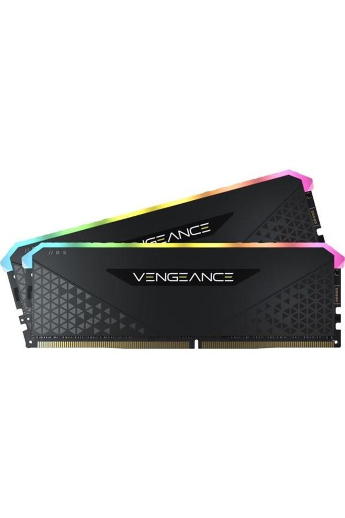 Corsair 16gb (2X 8GB) Ddr4 3600mhz Cl18 Dual Kıt Rgb Pc Ram Vengeance Rgb Rs Cmg16gx4m2d3600c18