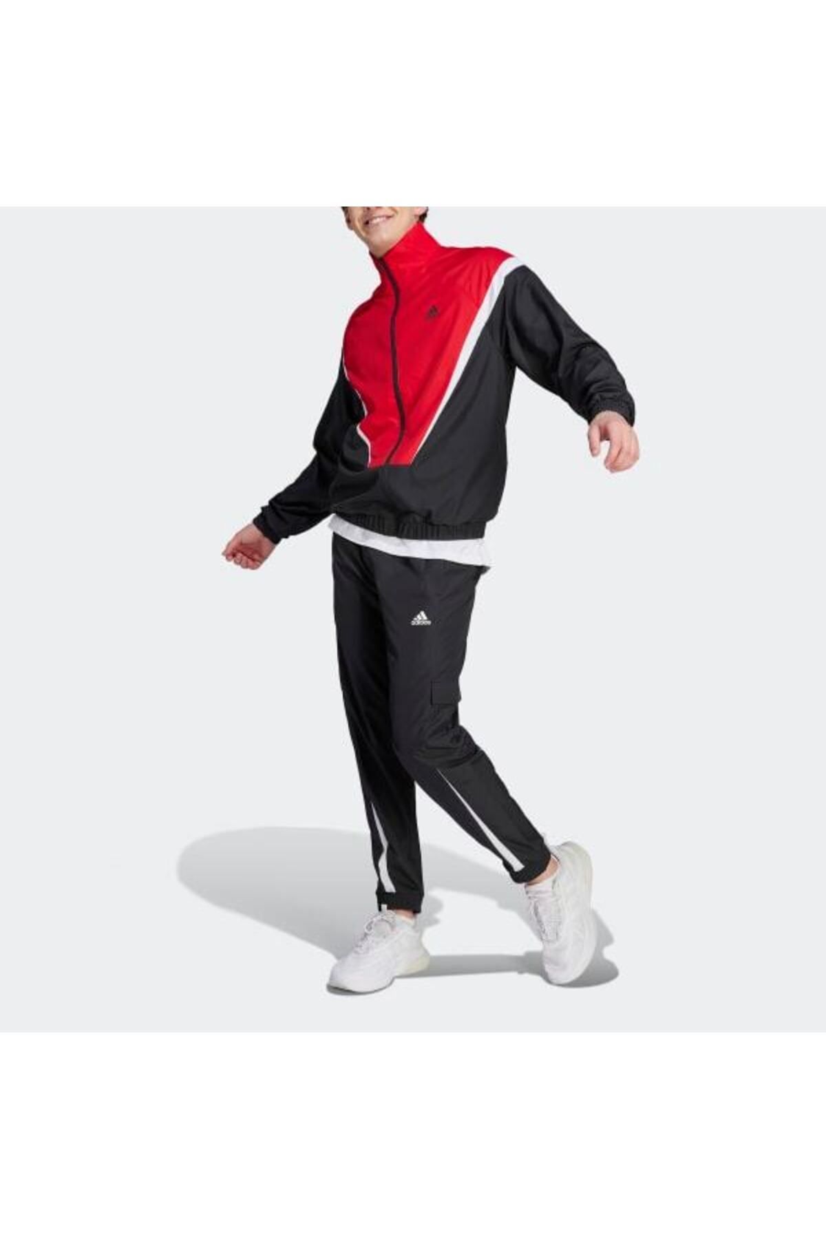 adidas-Sportswear Woven Non-Hooded Tracksuit Set 4