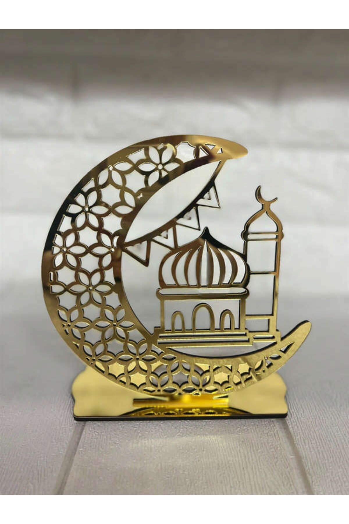 ZERO LAND - Ramazana Özel Pleksi Gold Mumluk 16 cm GLSTD