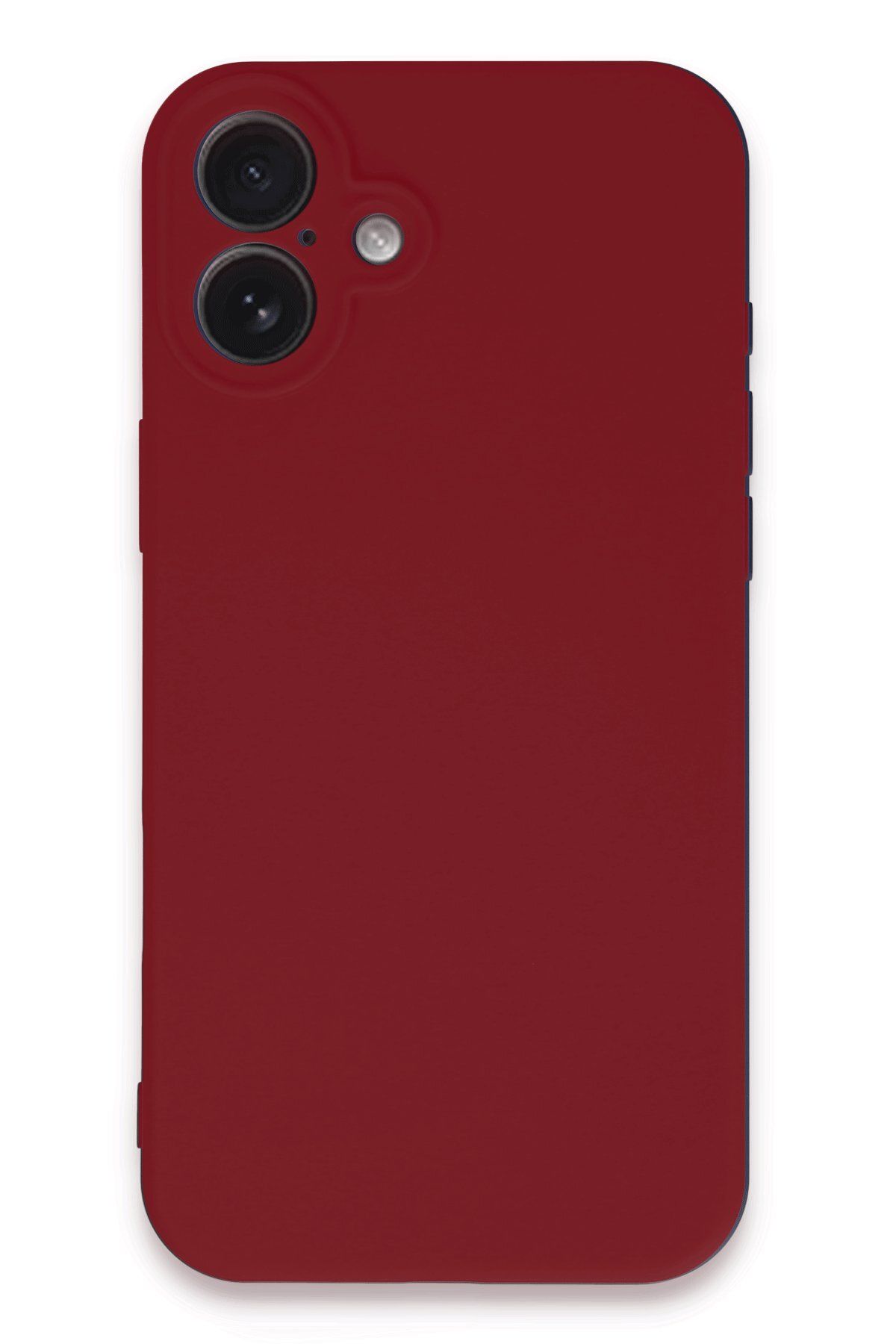 NewFace iPhone 16 Plus Kılıf First Silikon - Kırmızı FLKRY