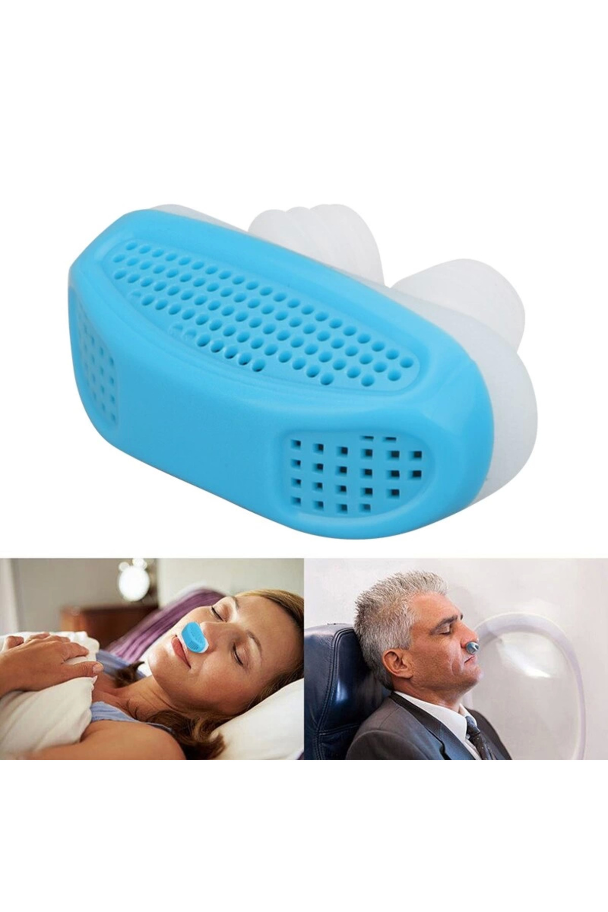 Epilons Rahat Uyku İçin Anti Snore Sleep Horlama Engelleyici Aparat Uyku Stoperi fotoğrafı 2 (önizleme)