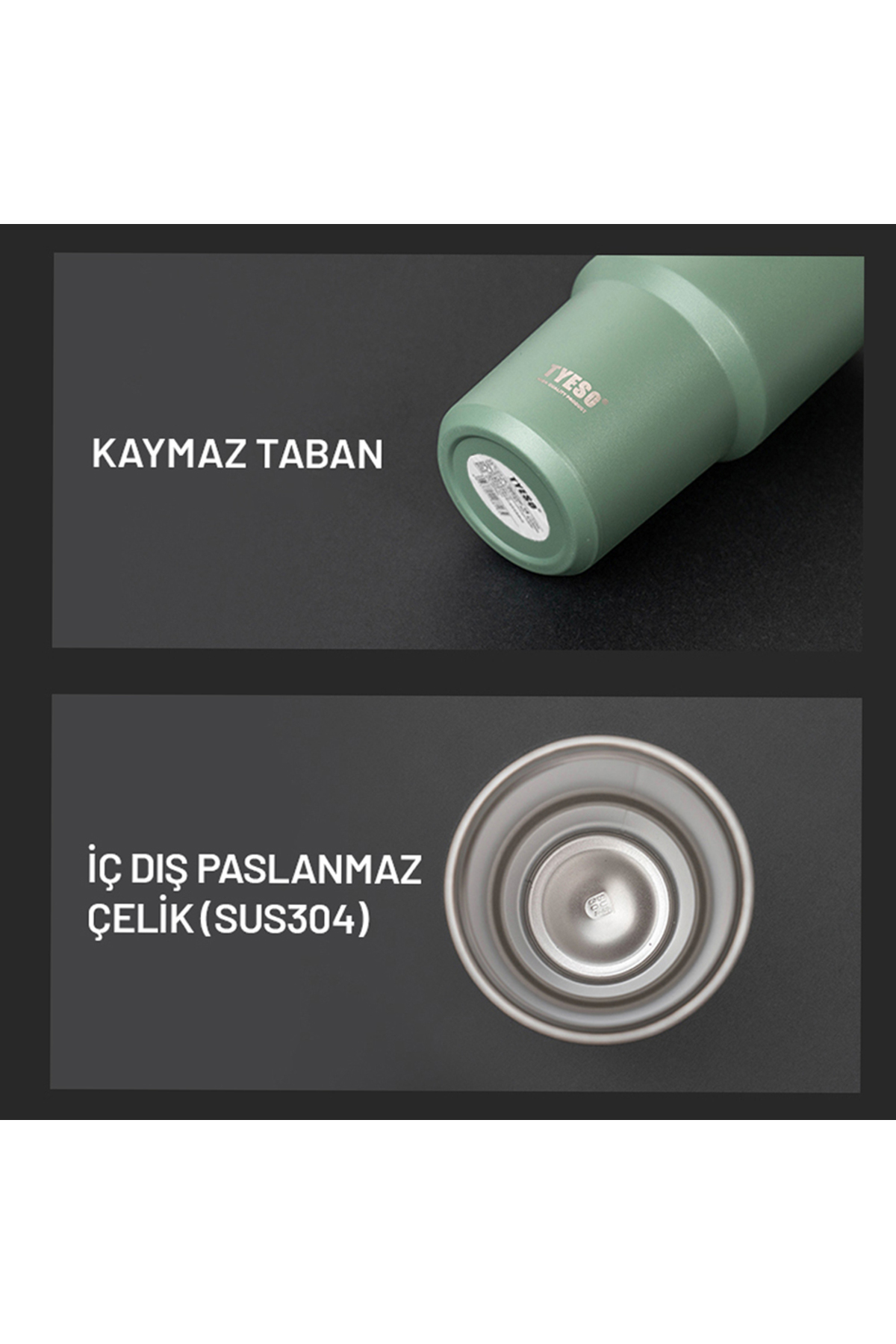 Tyeso DailyNeed Termos Vakumlu Paslanmaz Çelik 750 ML Siyah fotoğrafı 5 (önizleme)