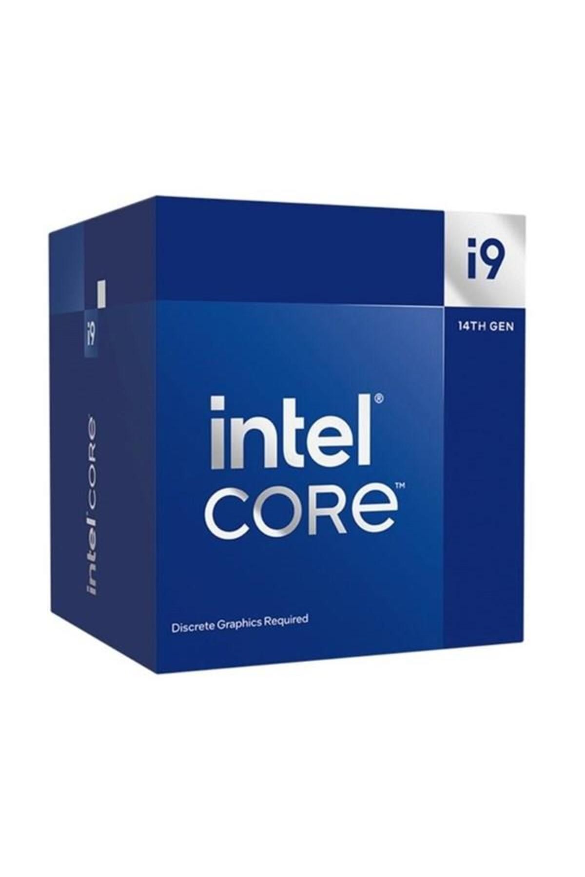 Intel CORE i9 14900F 68MB 16çekirdekli VGA YOK 1700p 65w Kutulu+Fansız