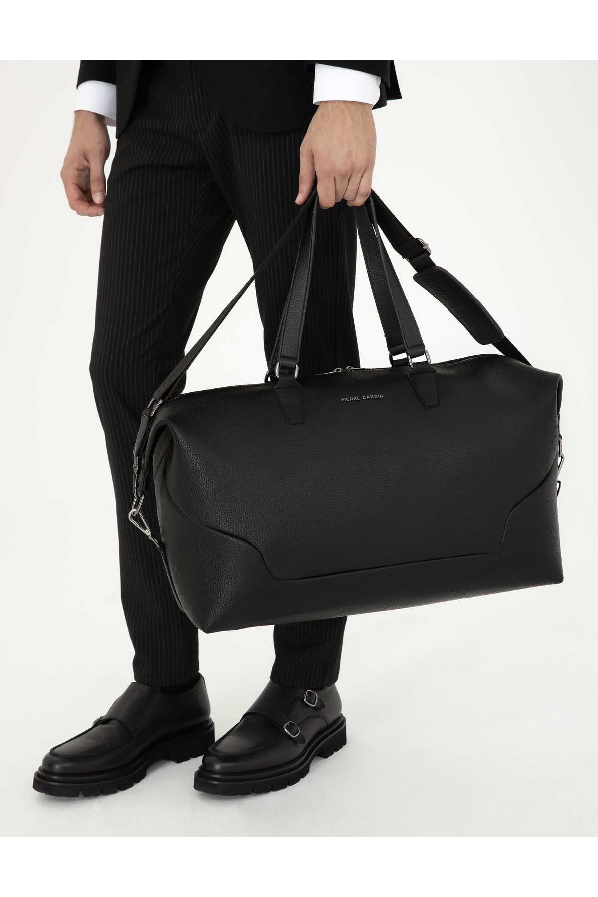 کیف اسپرت مشکی مردانه 50296026-vr046 Pierre Cardin