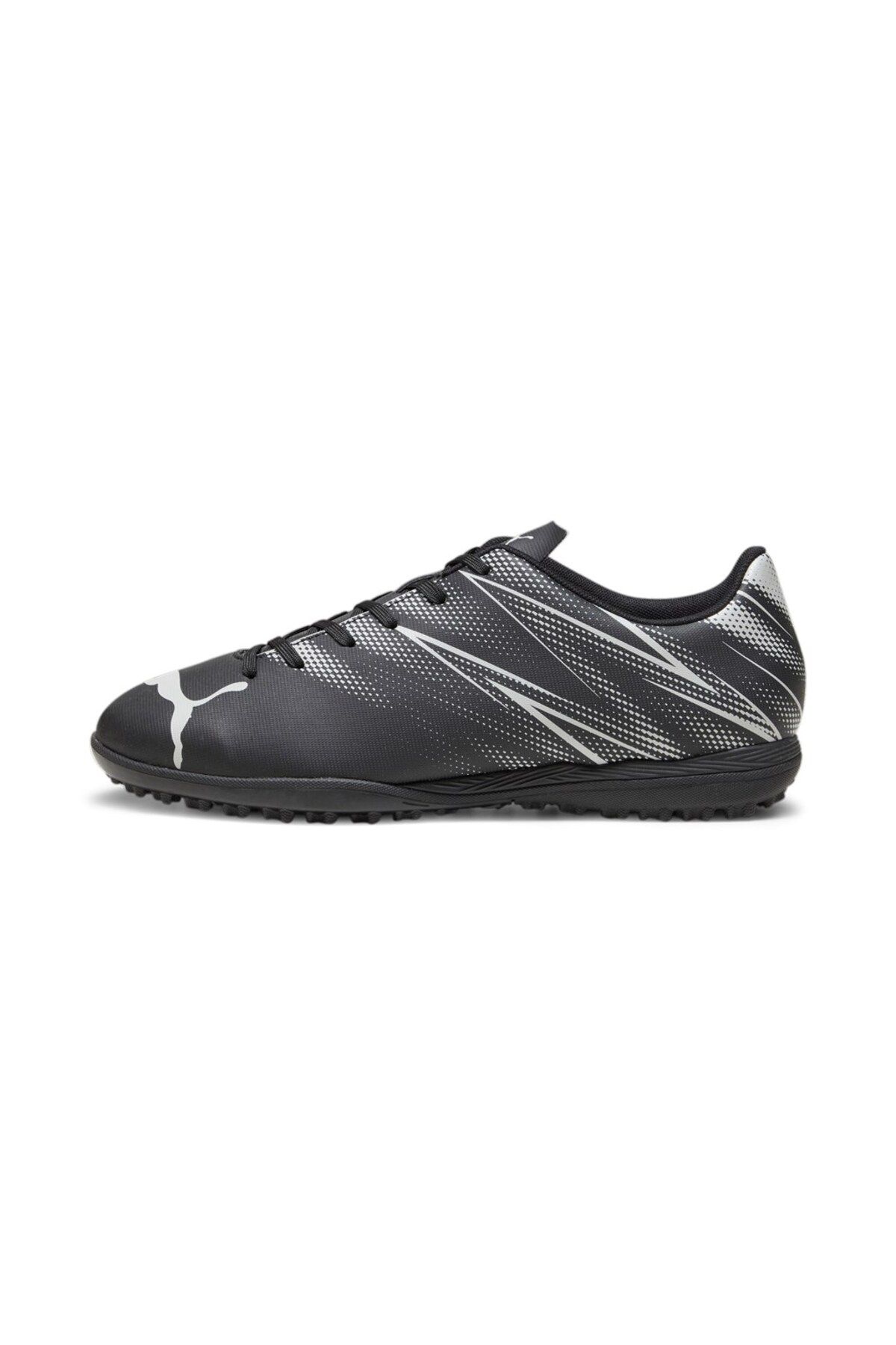 Puma Erkek Futbol Halı Saha Ayakkabısı Attacanto Tt Black-silver Mist 10747801