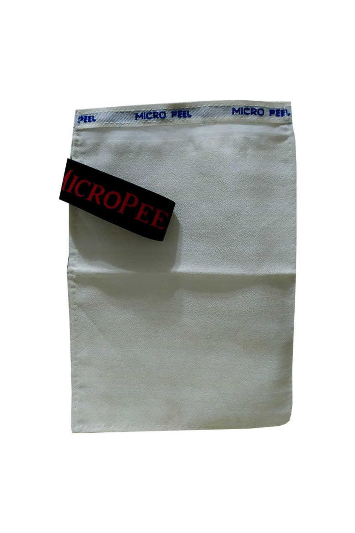 Afrodit Giyim İpek Karma Cilt İçin Banyo Kesesi Beyaz 16X25