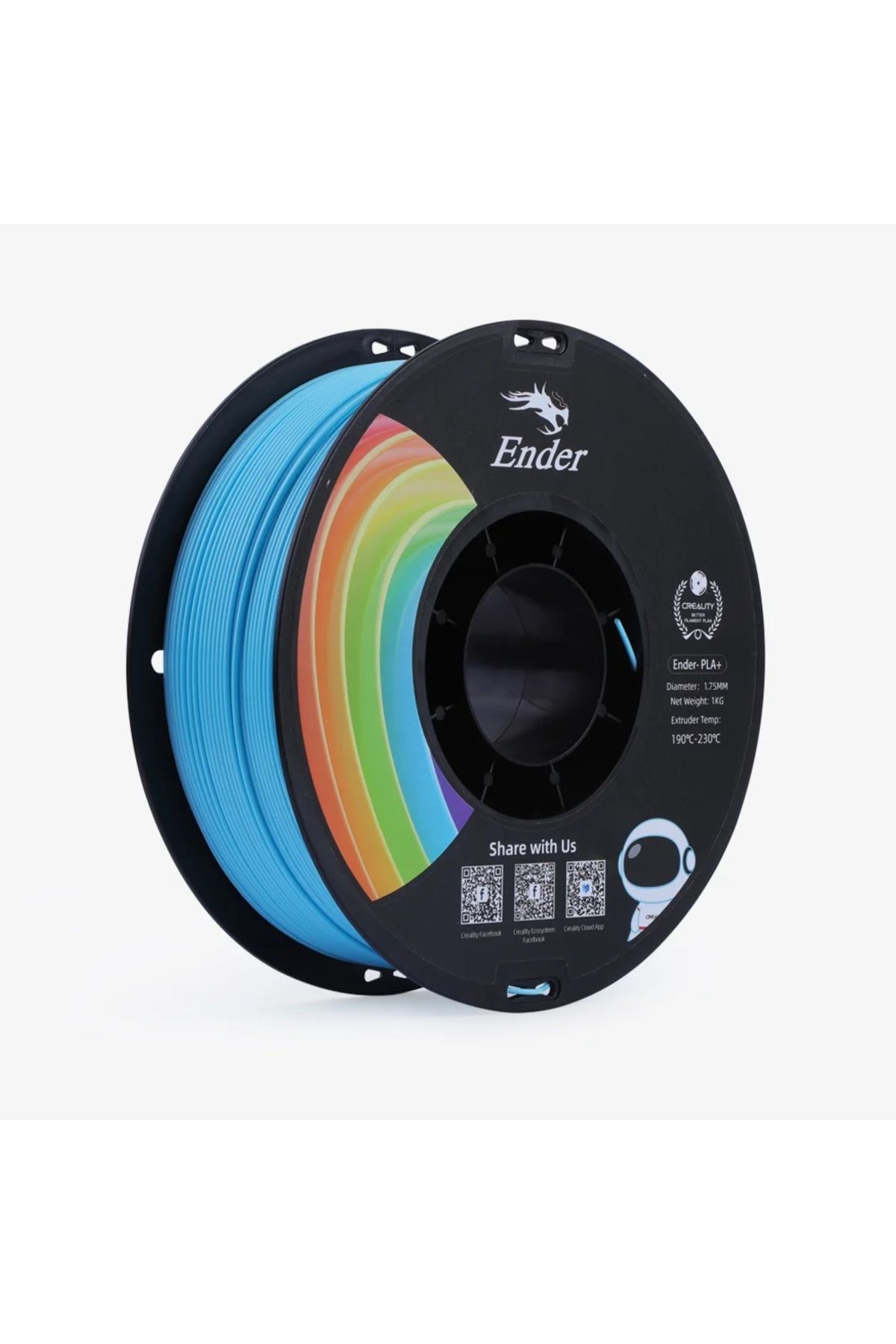 Creality Ender Pla Filament Mavi 1.75mm 1kg