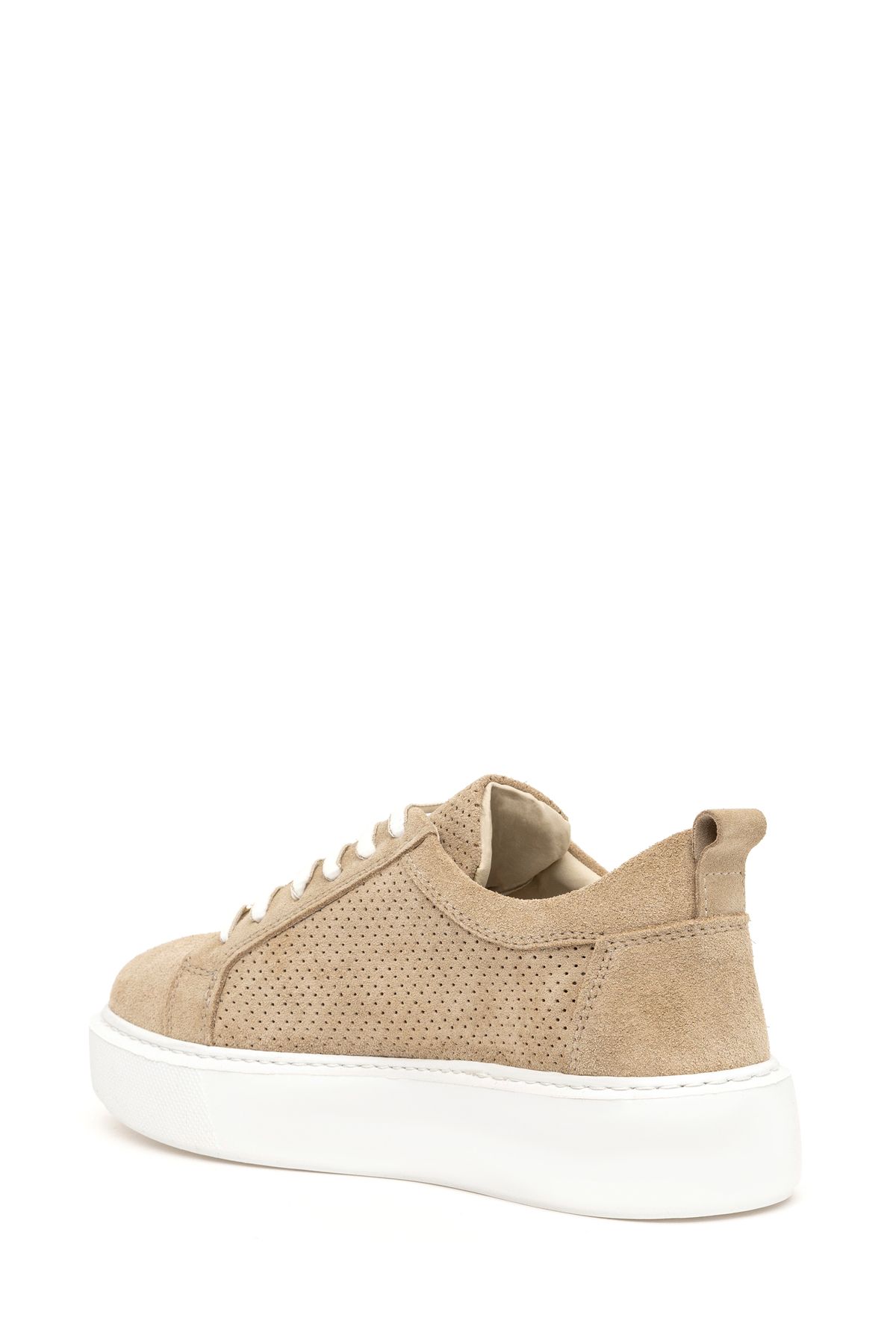 اسنیکر نود زنانه کفش ورزشی بژ VR011 اورجینال U.S. Polo Assn.