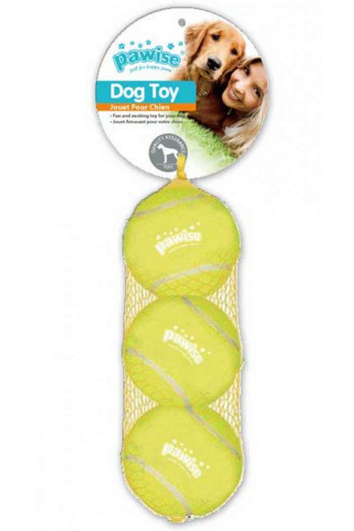 Pawise Sesli Tenis Topu 19,5 Cm 3 Adet YKTSN