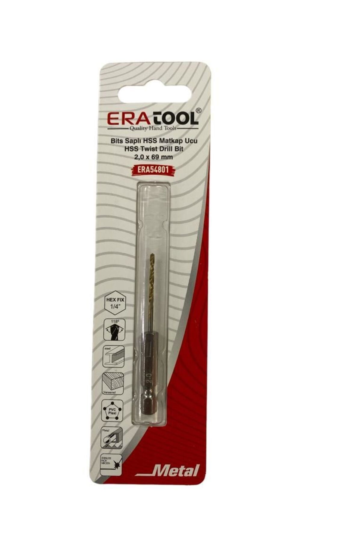 BilfolD Eratool 54801 Altıgen Hss Matkap Ucu 2X69 mm