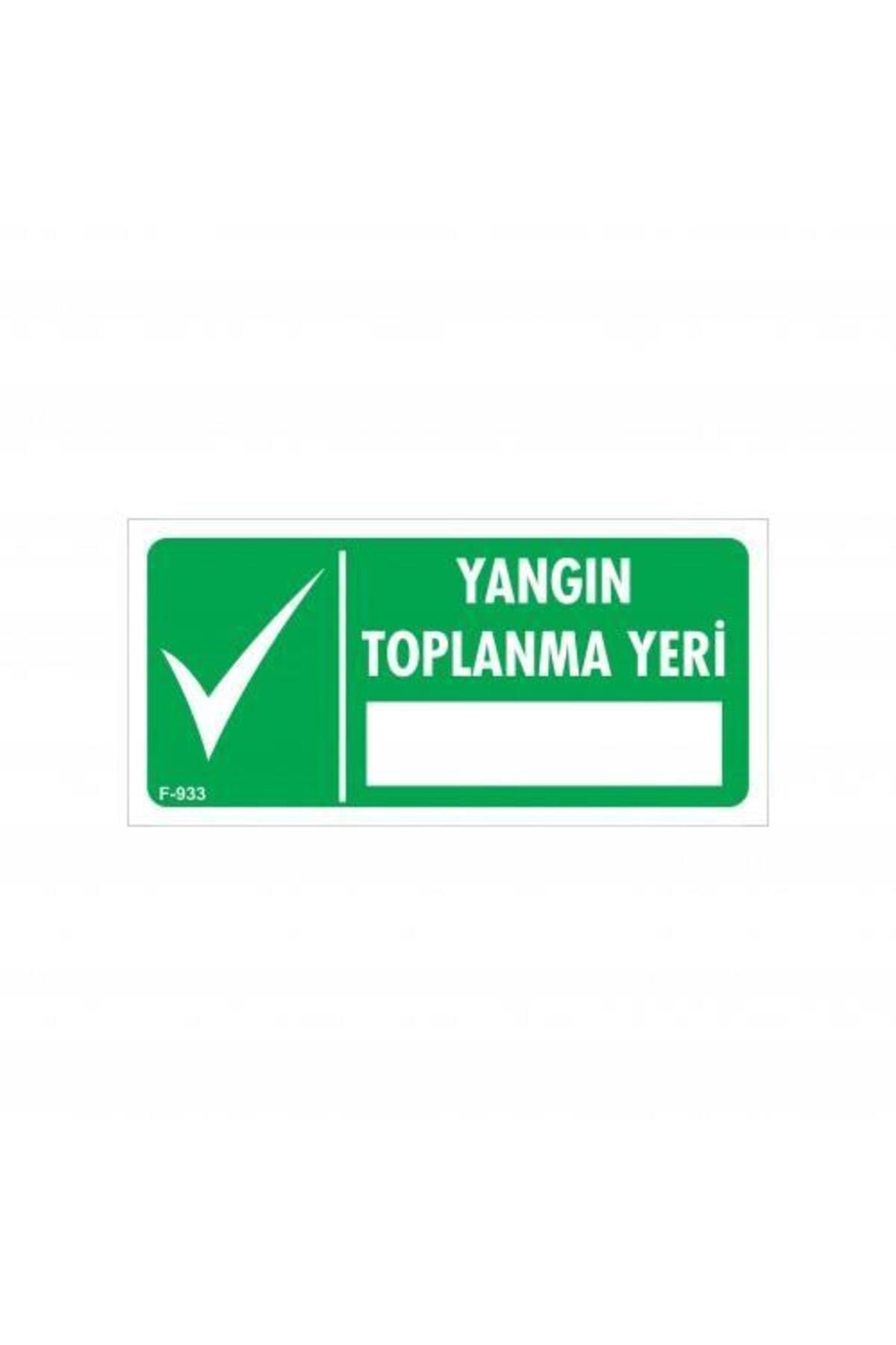 BilfolD Yangın Toplanma Yeri Uyarı Levhası 17,5x25 KOD:933