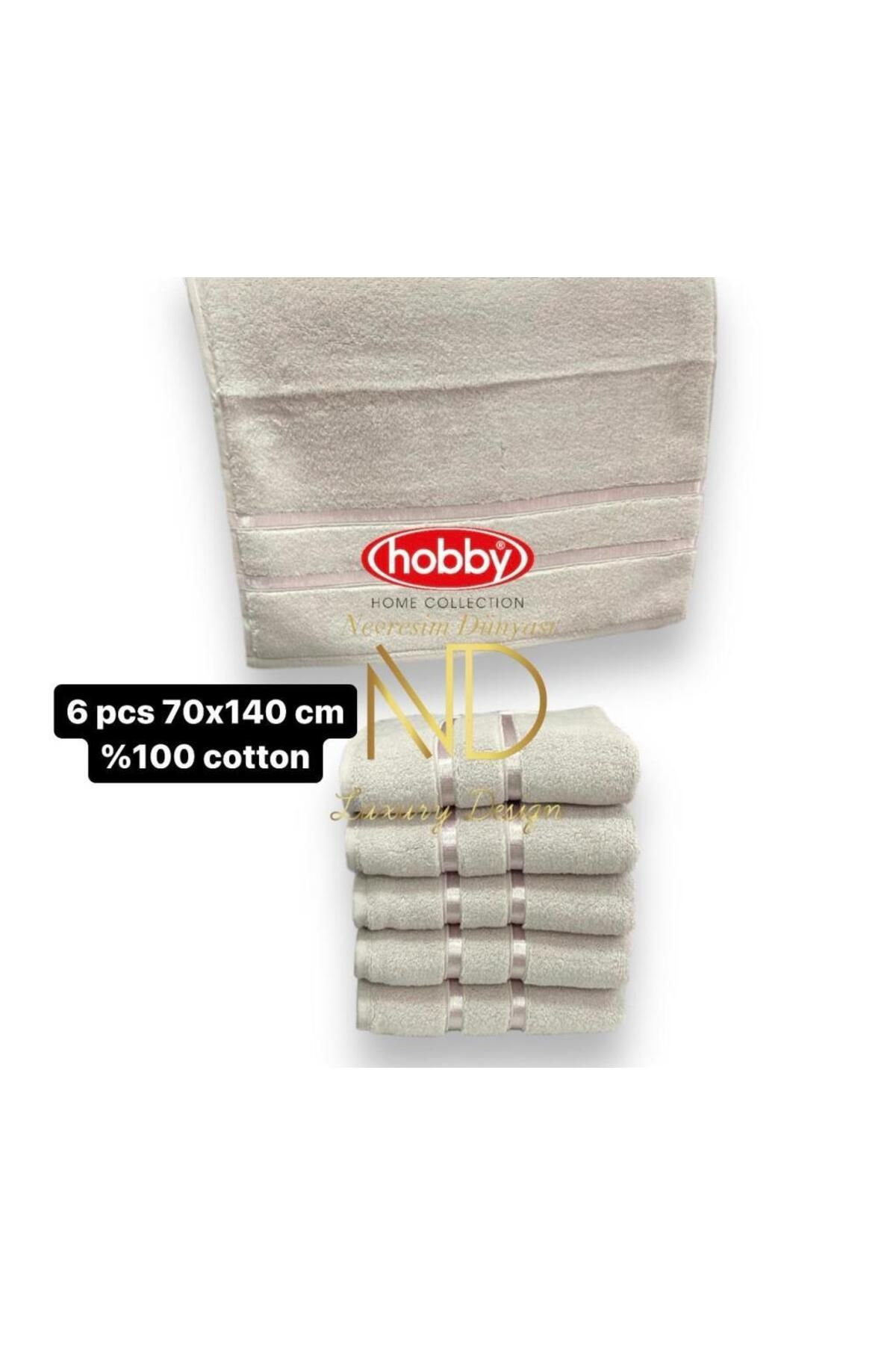 FAYMEM GLOBAL Dolce Açık Lila 50x90 6'lı Havlu Seti
