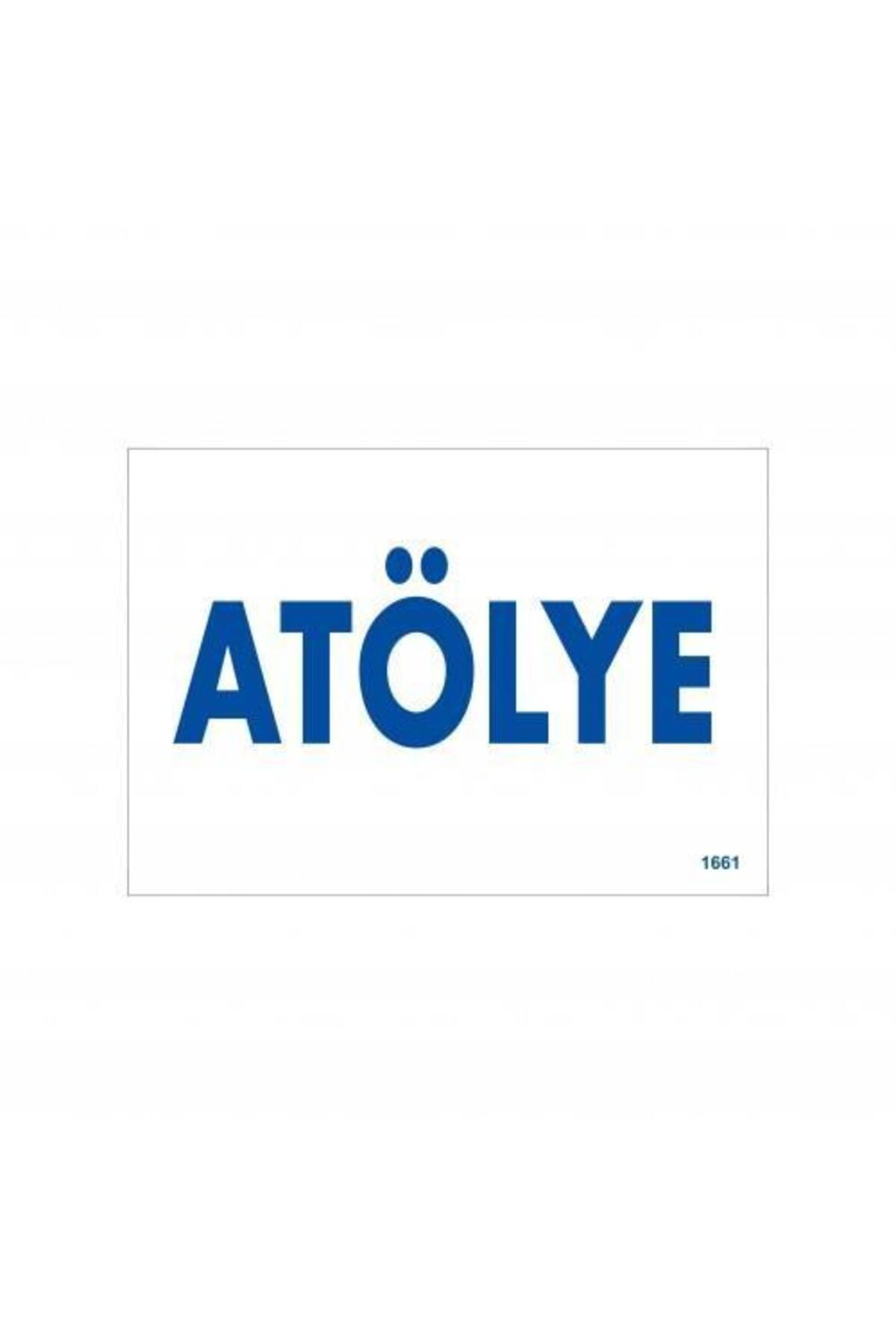 BilfolD Atölye Uyarı Levhası 17,5x25 KOD:1661