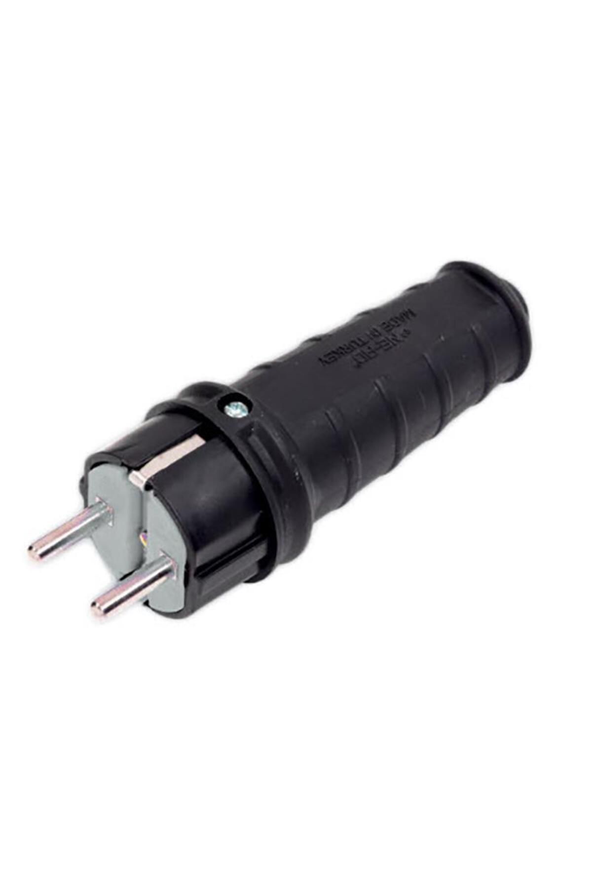 feifei Kauçuk 1 X 16 A Topraklı Erkek Fiş 220v