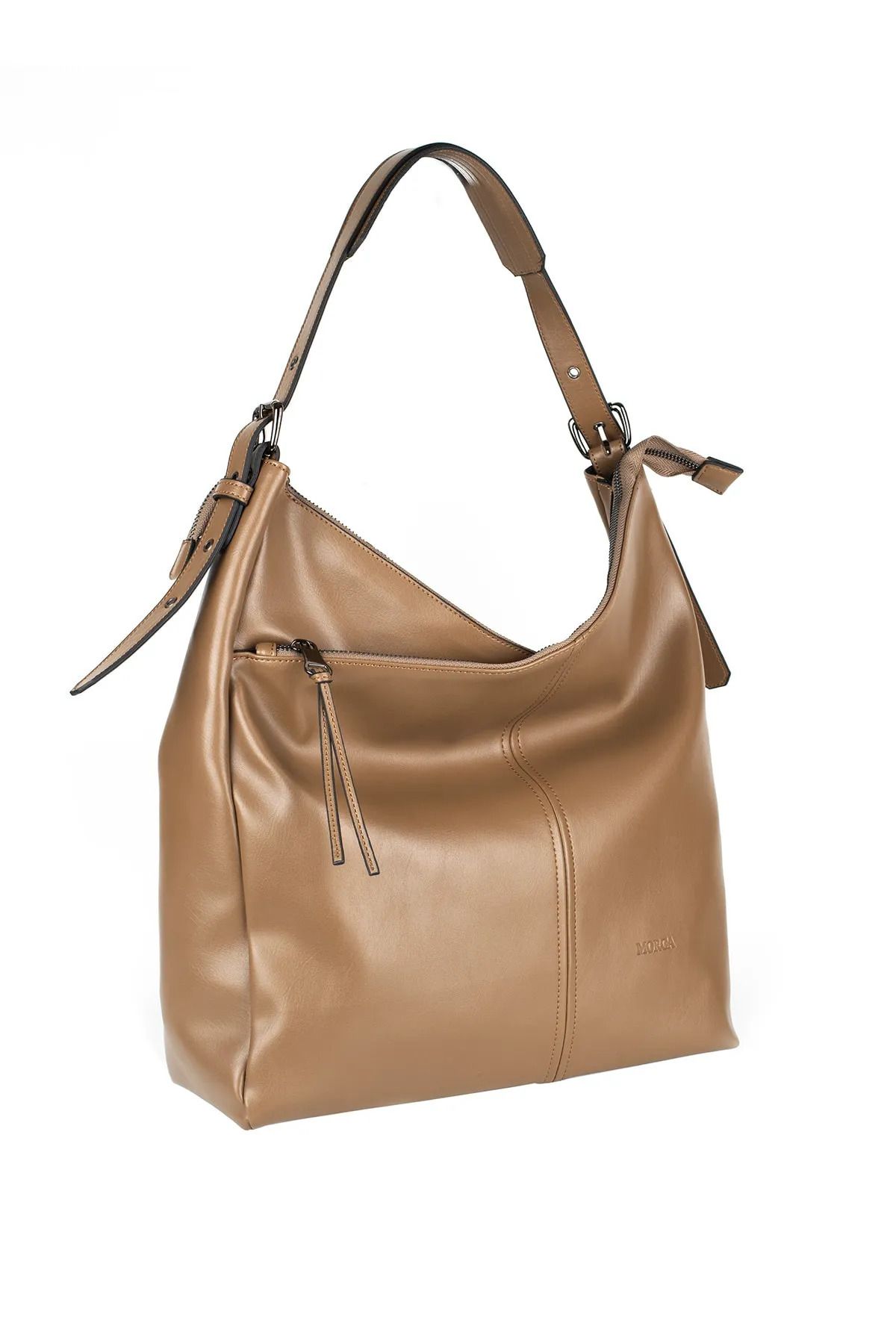 کیف شانه ای چند رنگ زنانه مشکی دوتایی 3 BAG چرم نرم طراحی شیک و راحت MORCA