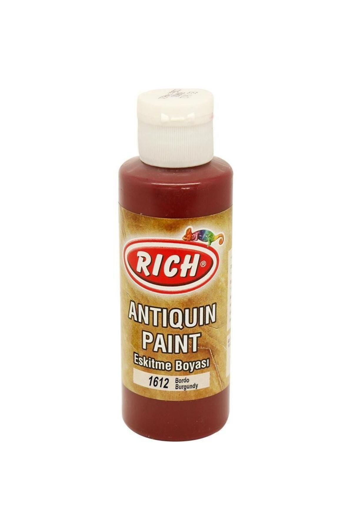 K&A Rich 1602 Bordo 120 ml Eskitme Ahşap Boyası