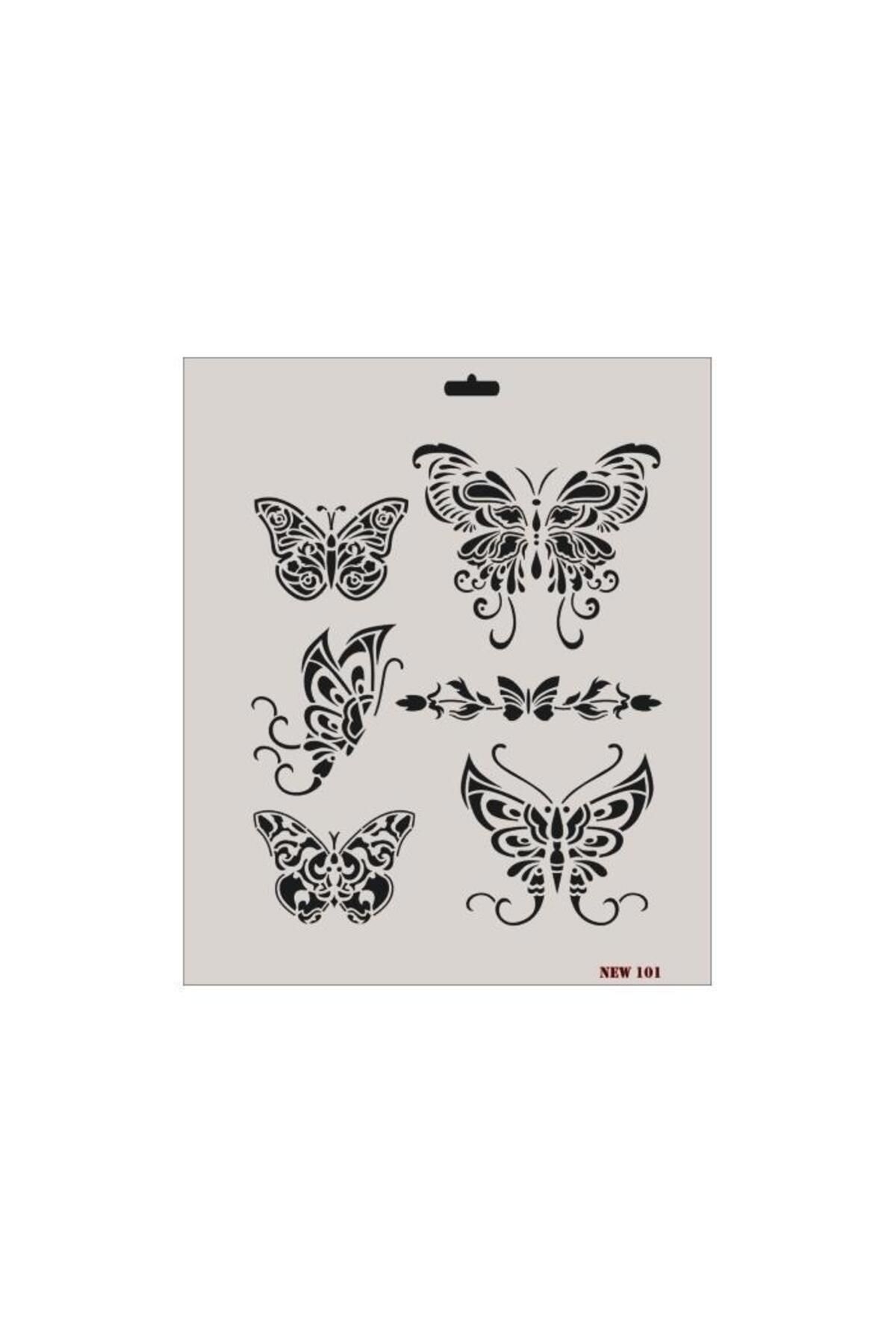 MyDrop Rich New Seri N-101 Stencil 35x25 cm