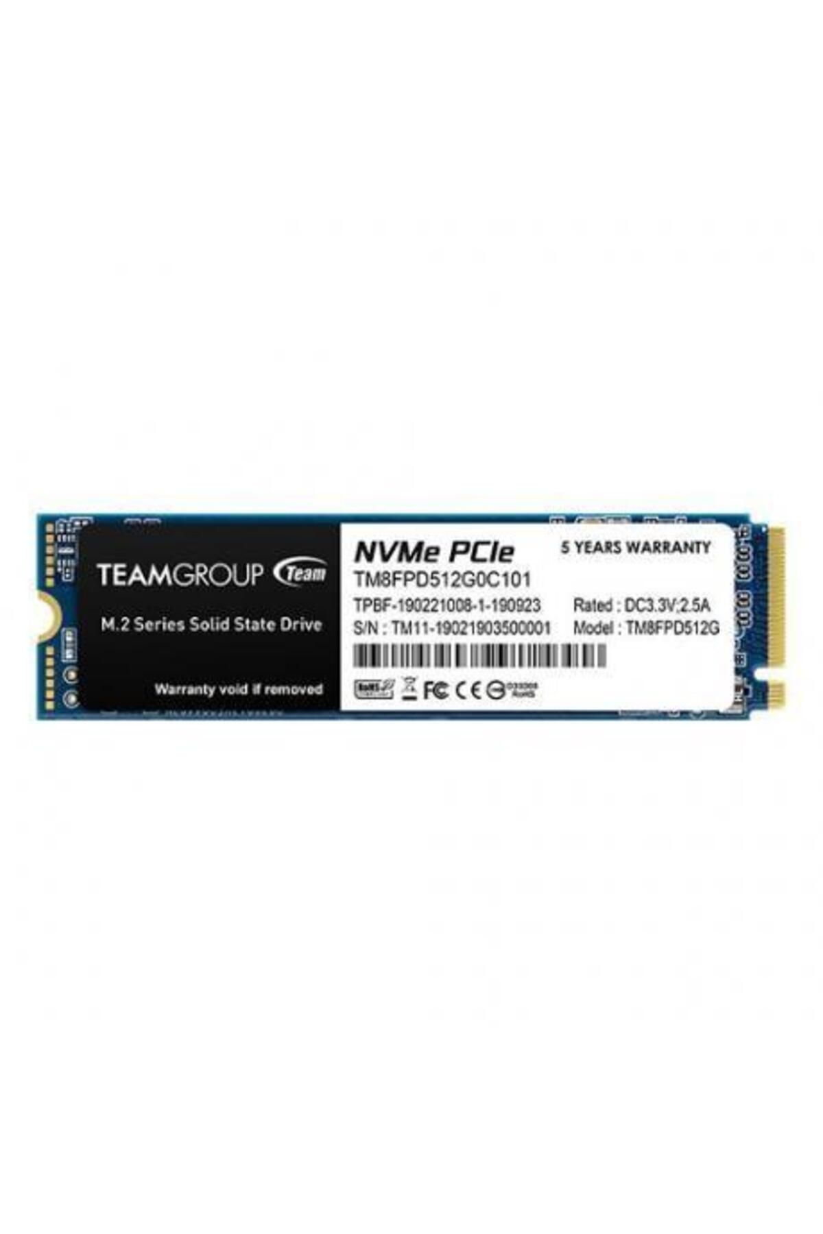 TEAM 512GB MP33 PRO TM8FPD512G0C101 2400- 2100MB/s M2 PCIe NVMe Gen3 Disk