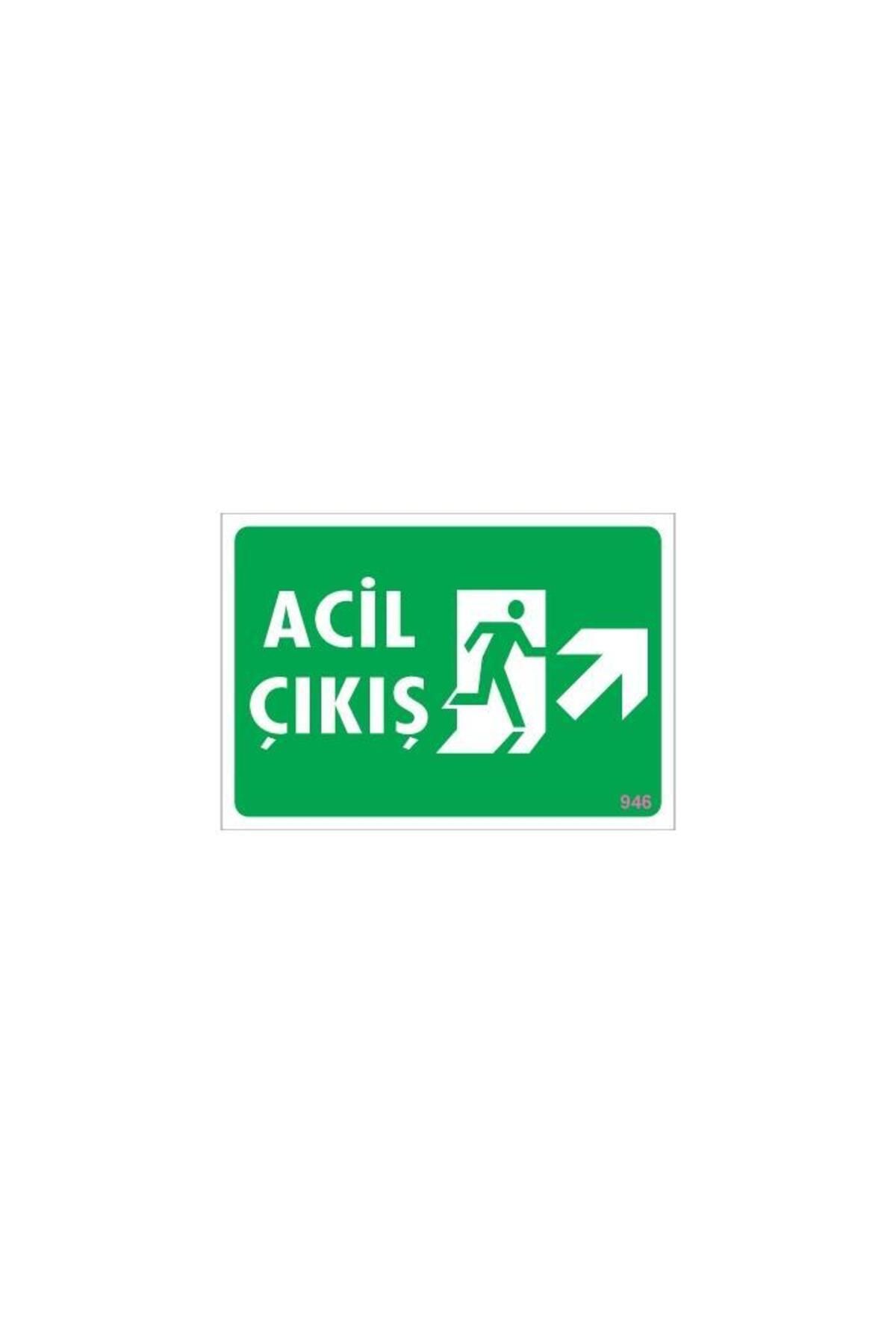 feifei Acil Çıkış Uyarı Levhası 17,5x25 KOD: 946