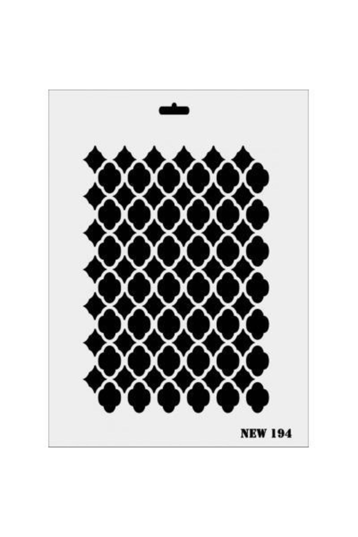 BilfolD Rich New Seri N-194 Stencil 35x25 cm