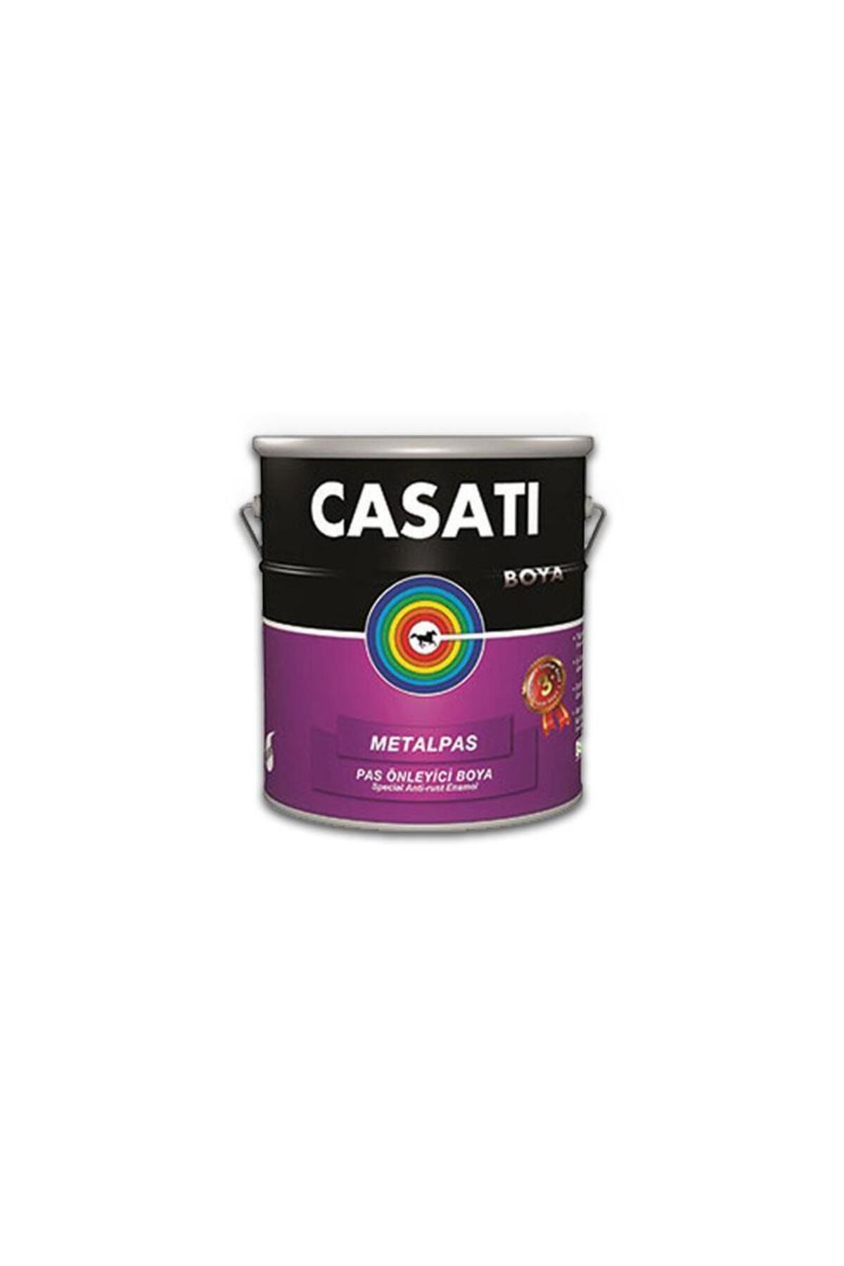 ıvırzıvırr Casati Metalpas Pas Önleyici Boya Koyu Kahve 0,75 Litre