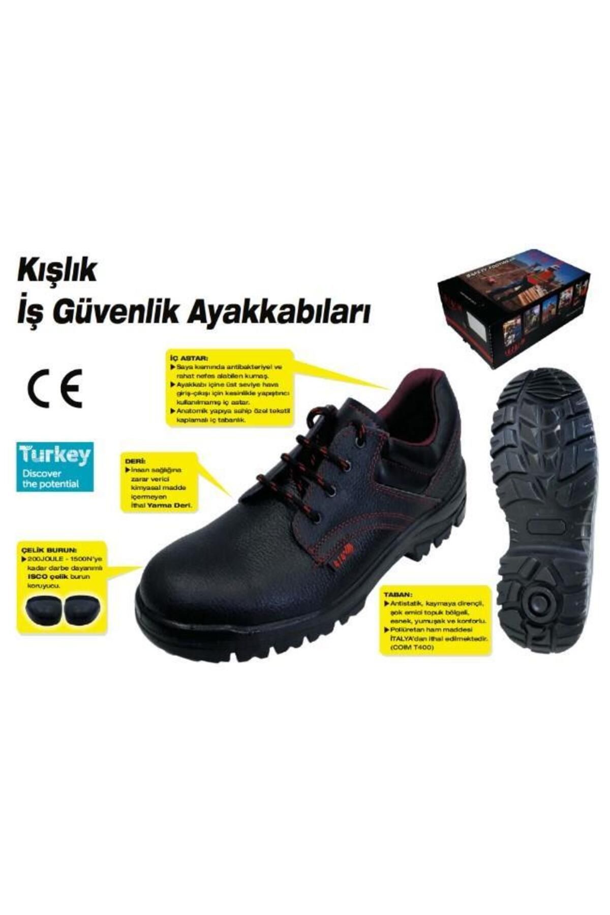 Babuşa 414 Çelik Blu İş Ayakkabısı S2 44 Numara