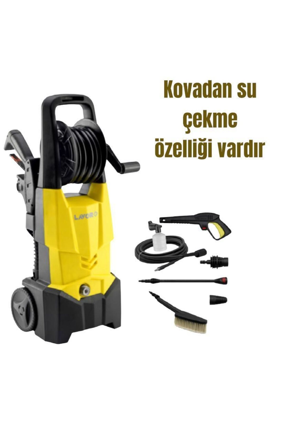 BilfolD Extra 135 1900 Watt Basınçlı Yıkama Makinası 135 Bar