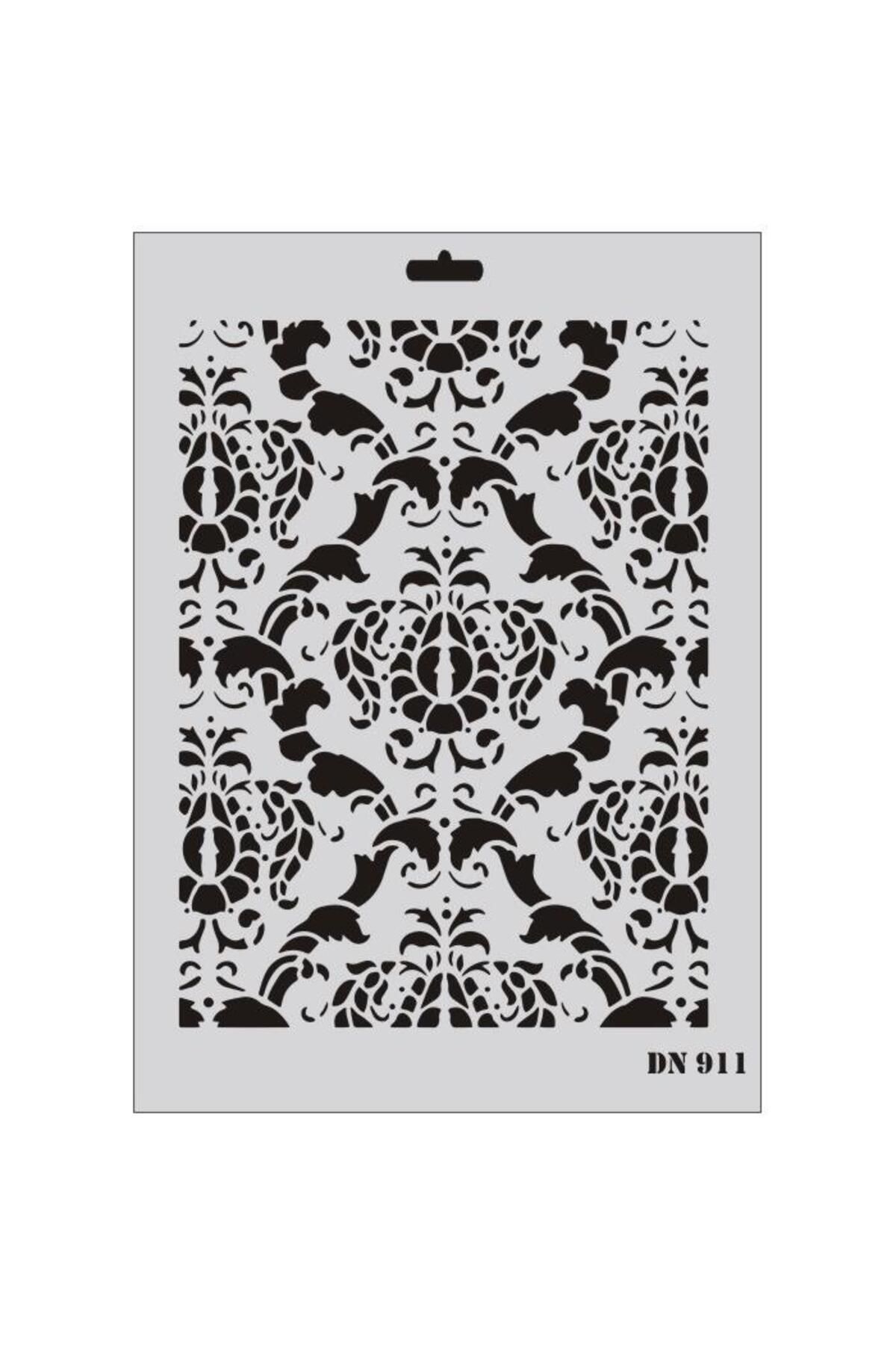 BilfolD Dantel Seri DN-911 Stencil 35x25 cm