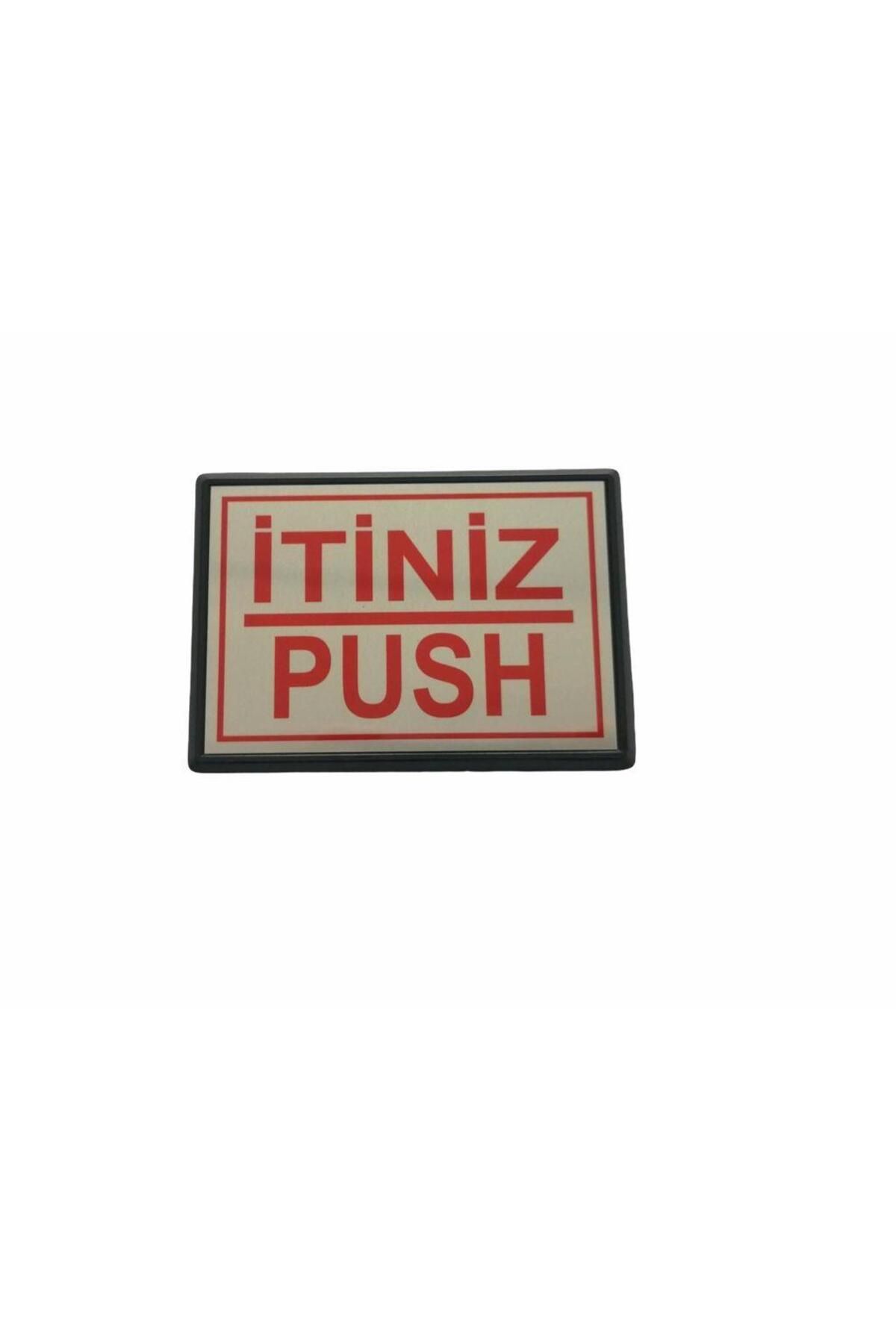 K&A Cemax Yönlendirme Büyük İtiniz (Push) 13X8,5 cm